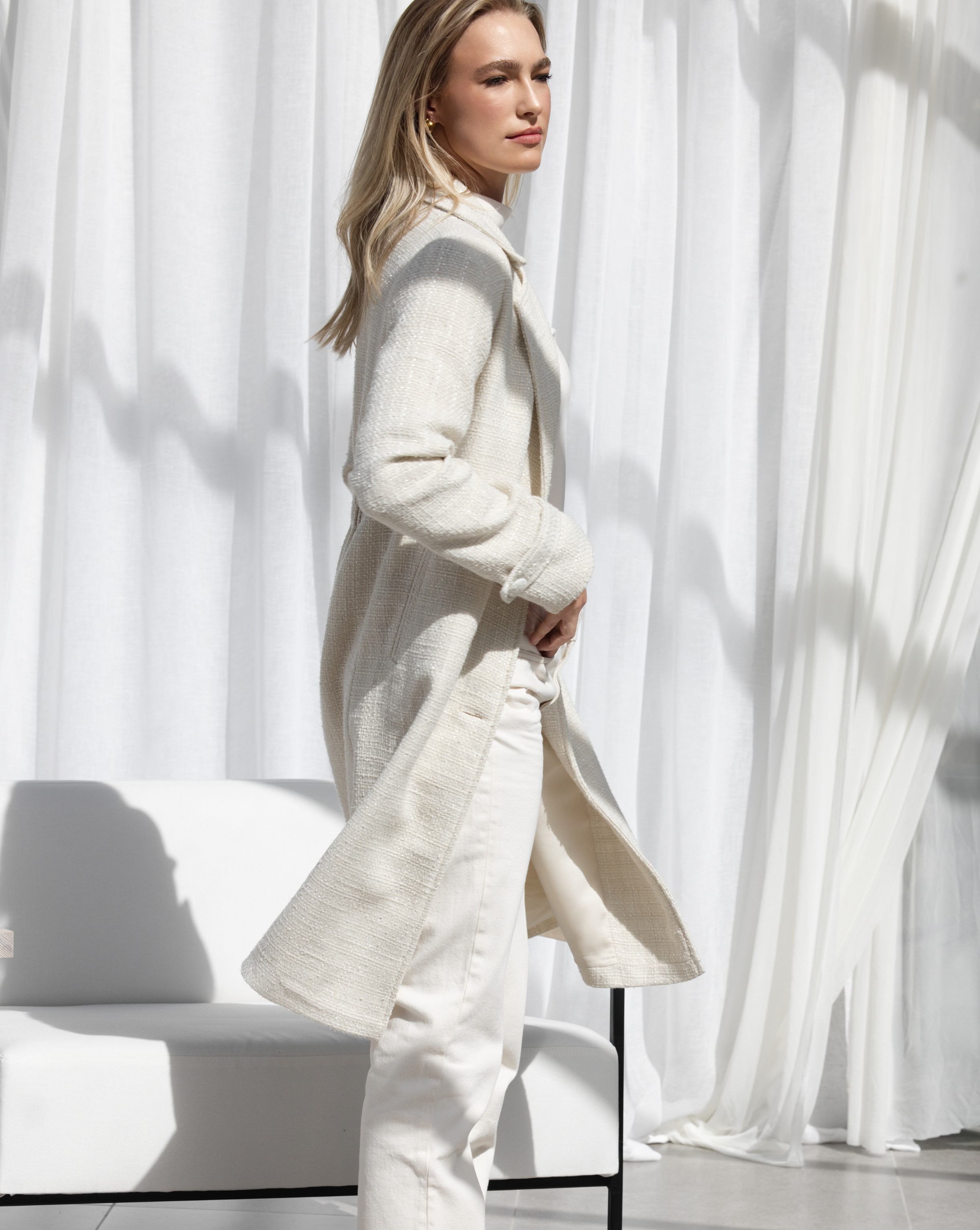 Vanya Coat | Cream