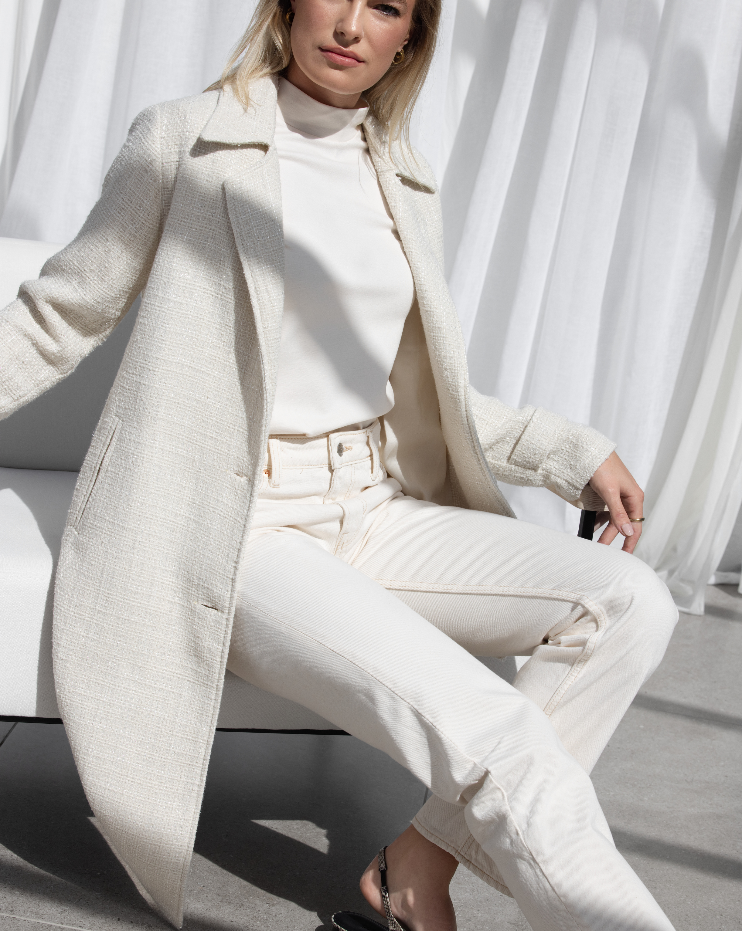 Vanya Coat | Cream