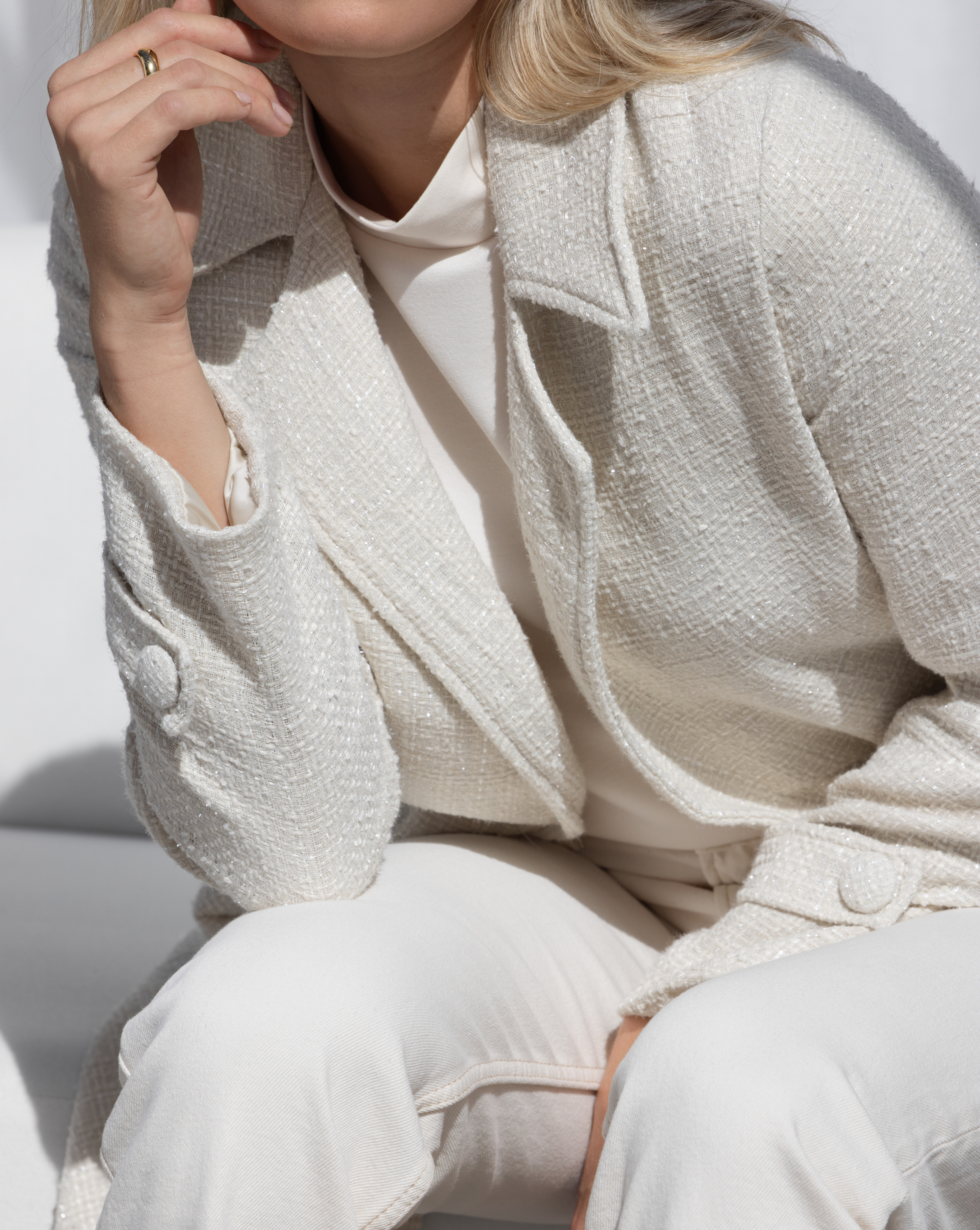 Vanya Coat | Cream