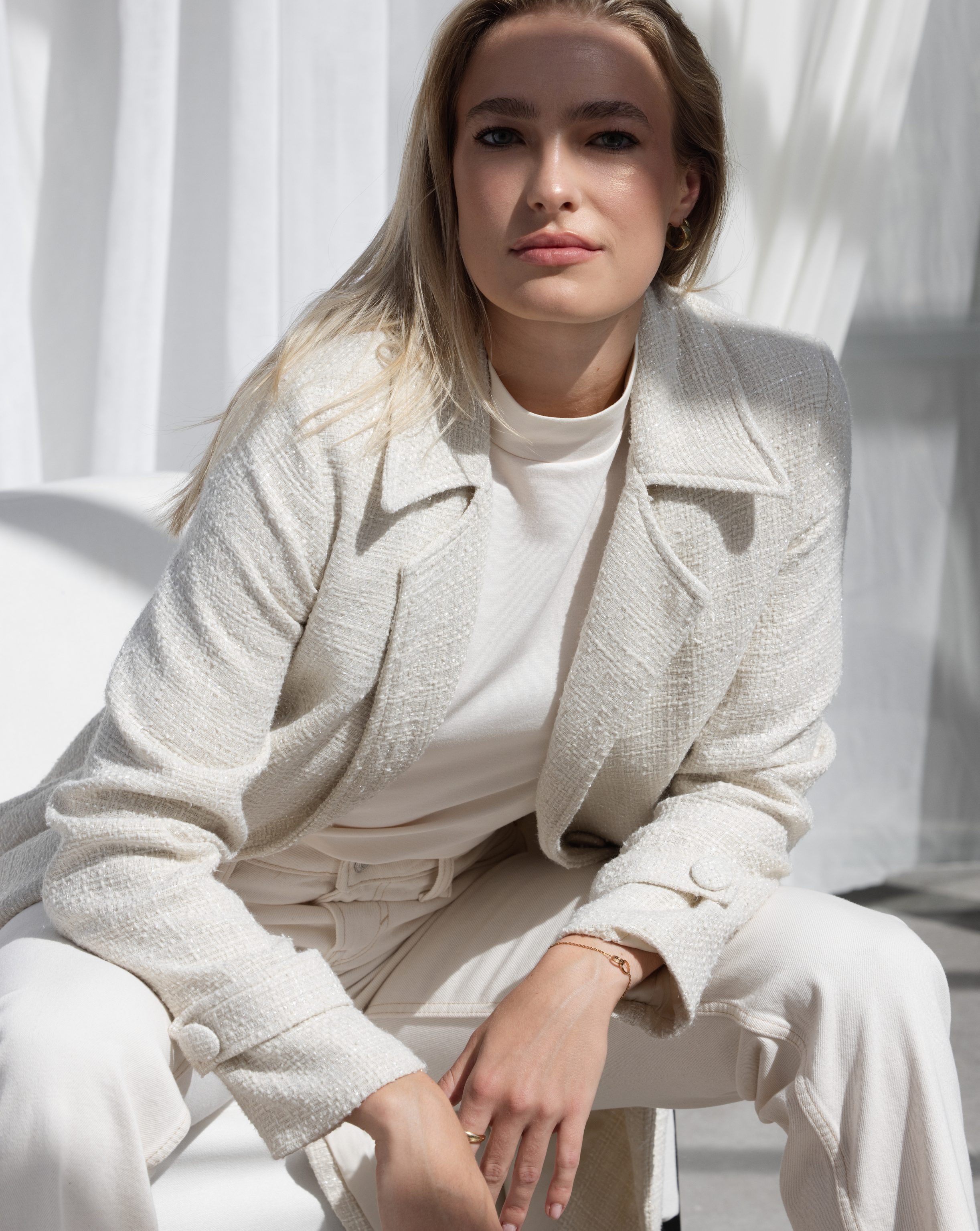 Vanya Coat | Cream