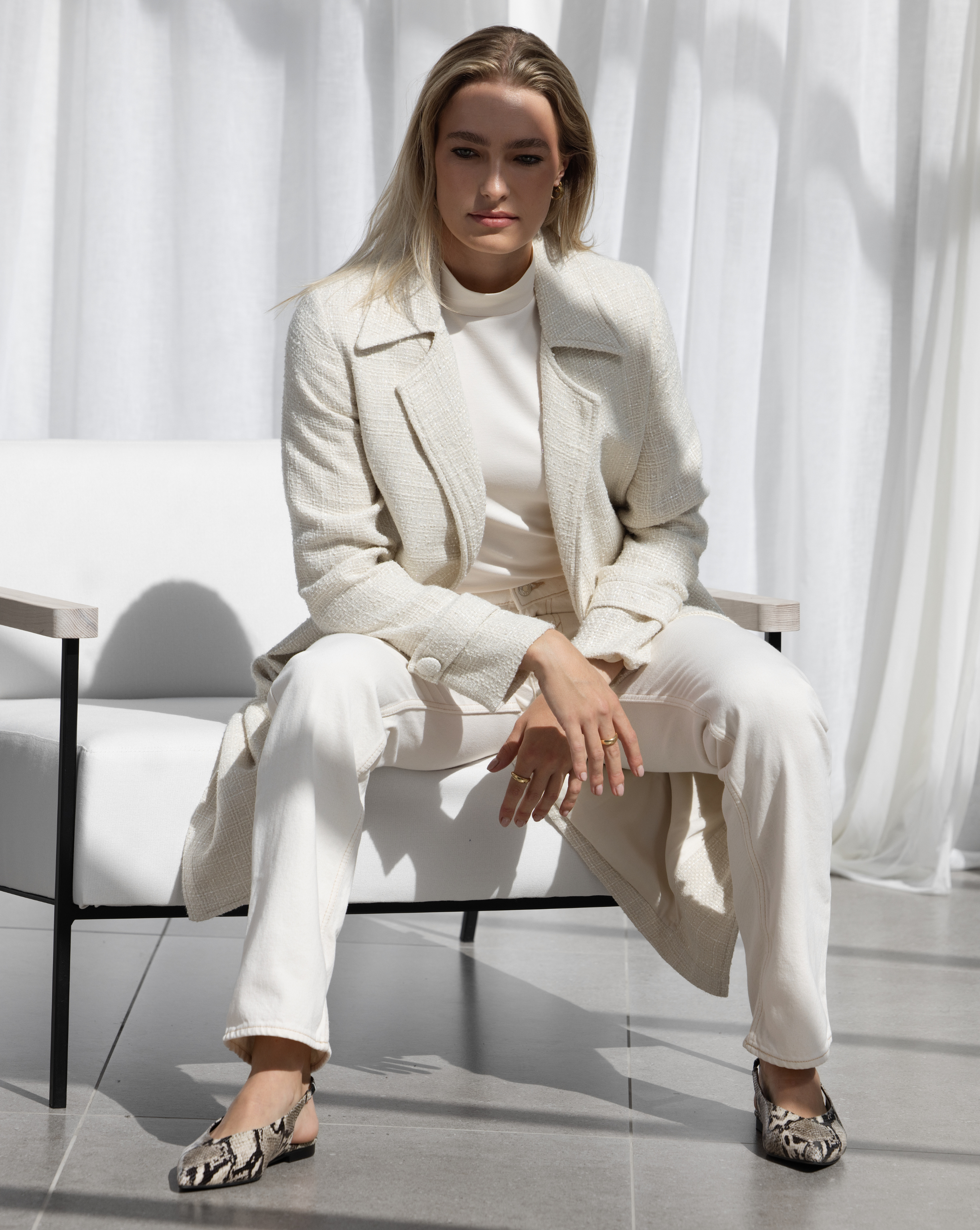 Vanya Coat | Cream