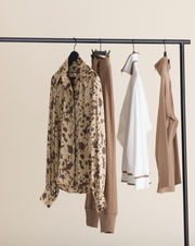 Classic Elle Shirt | Camel Cow