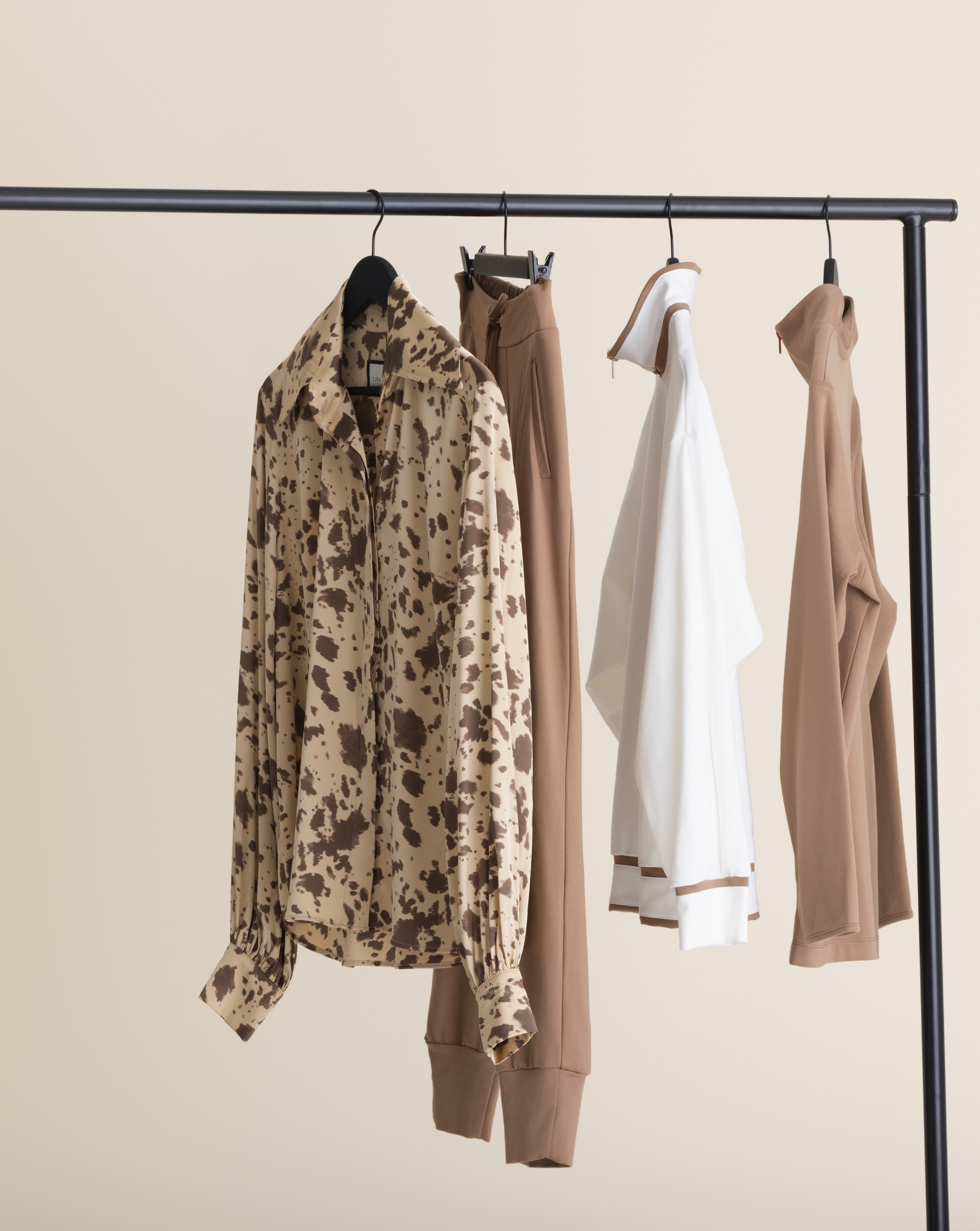 Classic Elle Shirt | Camel Cow