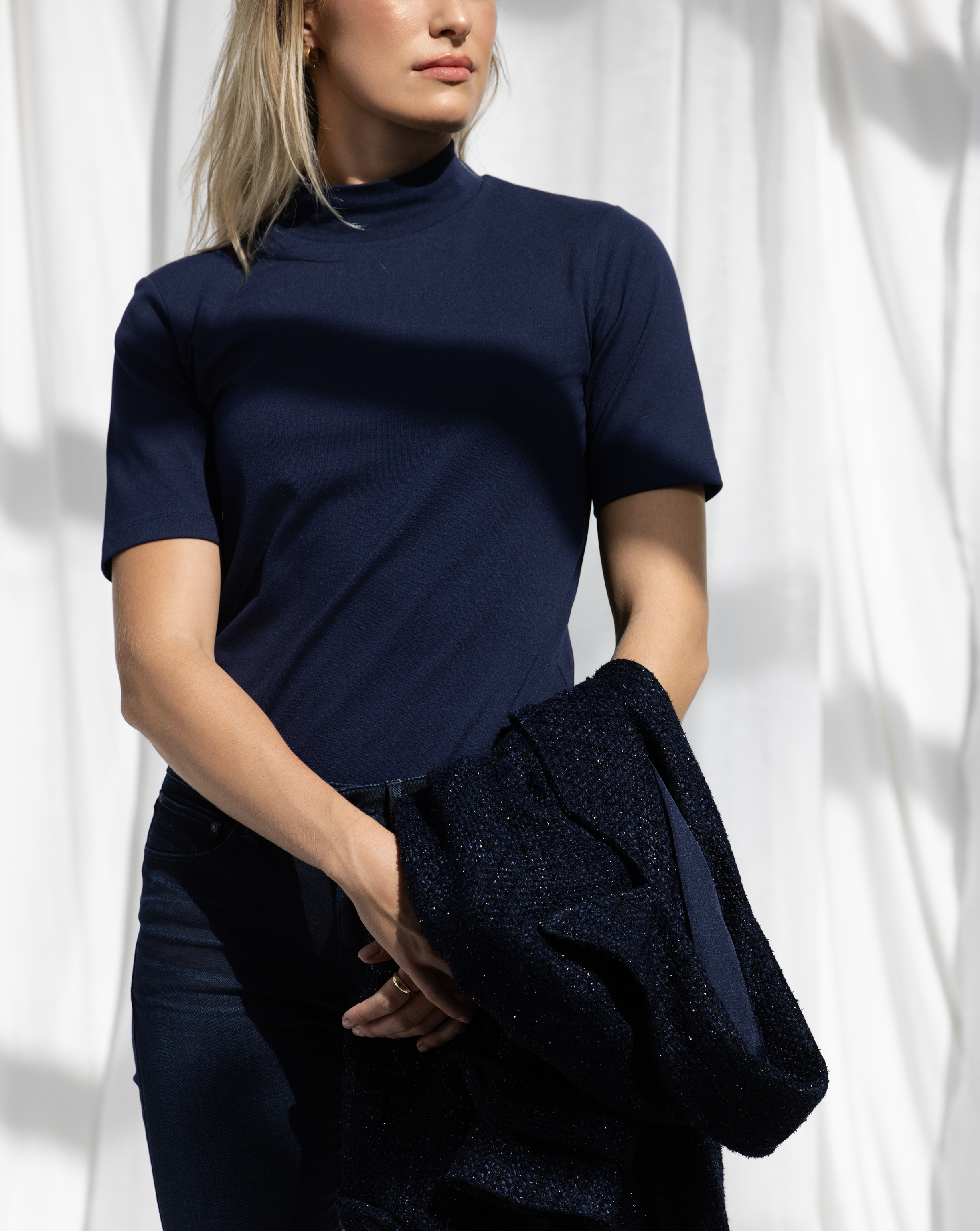 Vanya Coat | Navy