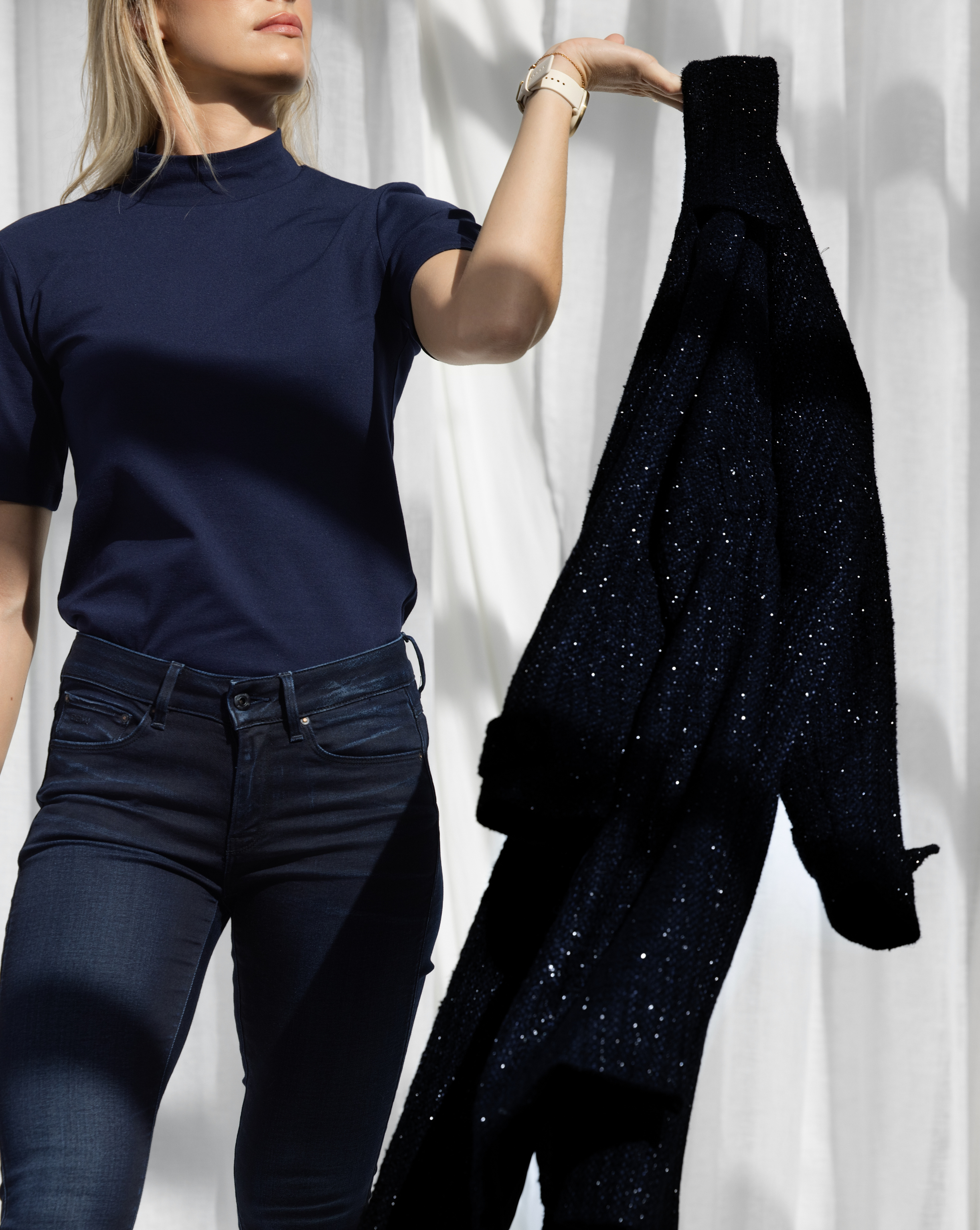 Vanya Coat | Navy