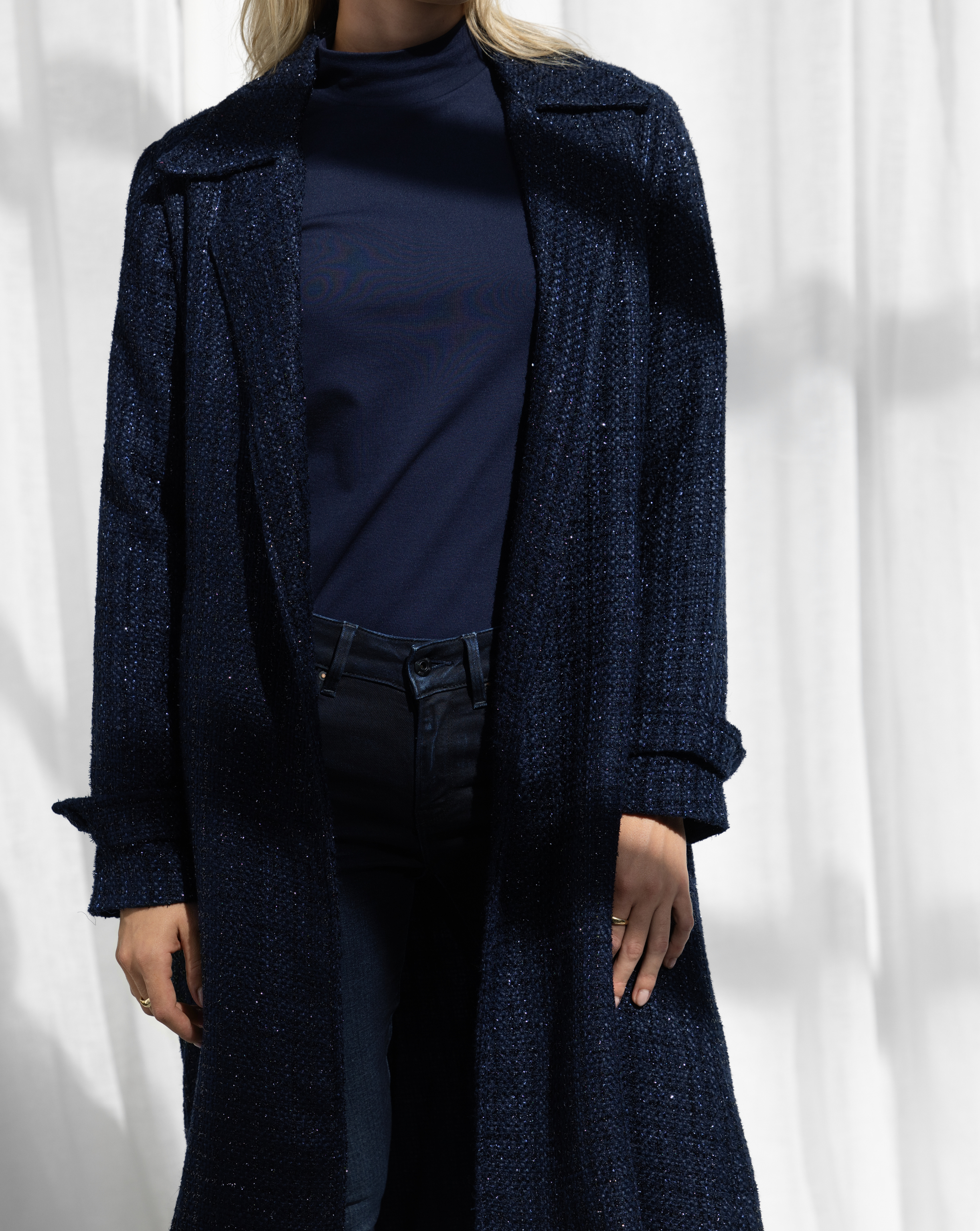 Vanya Coat | Navy