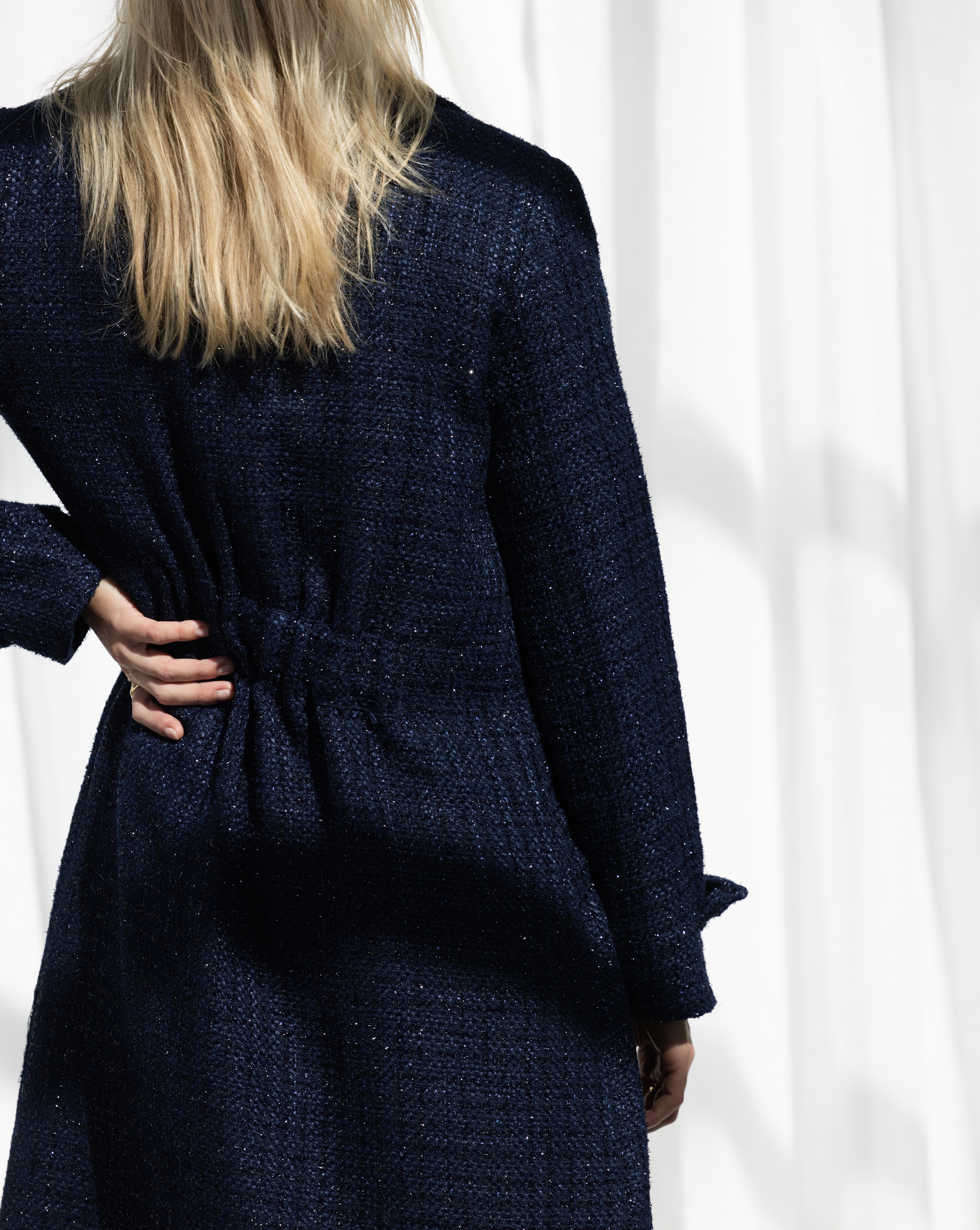 Vanya Coat | Navy