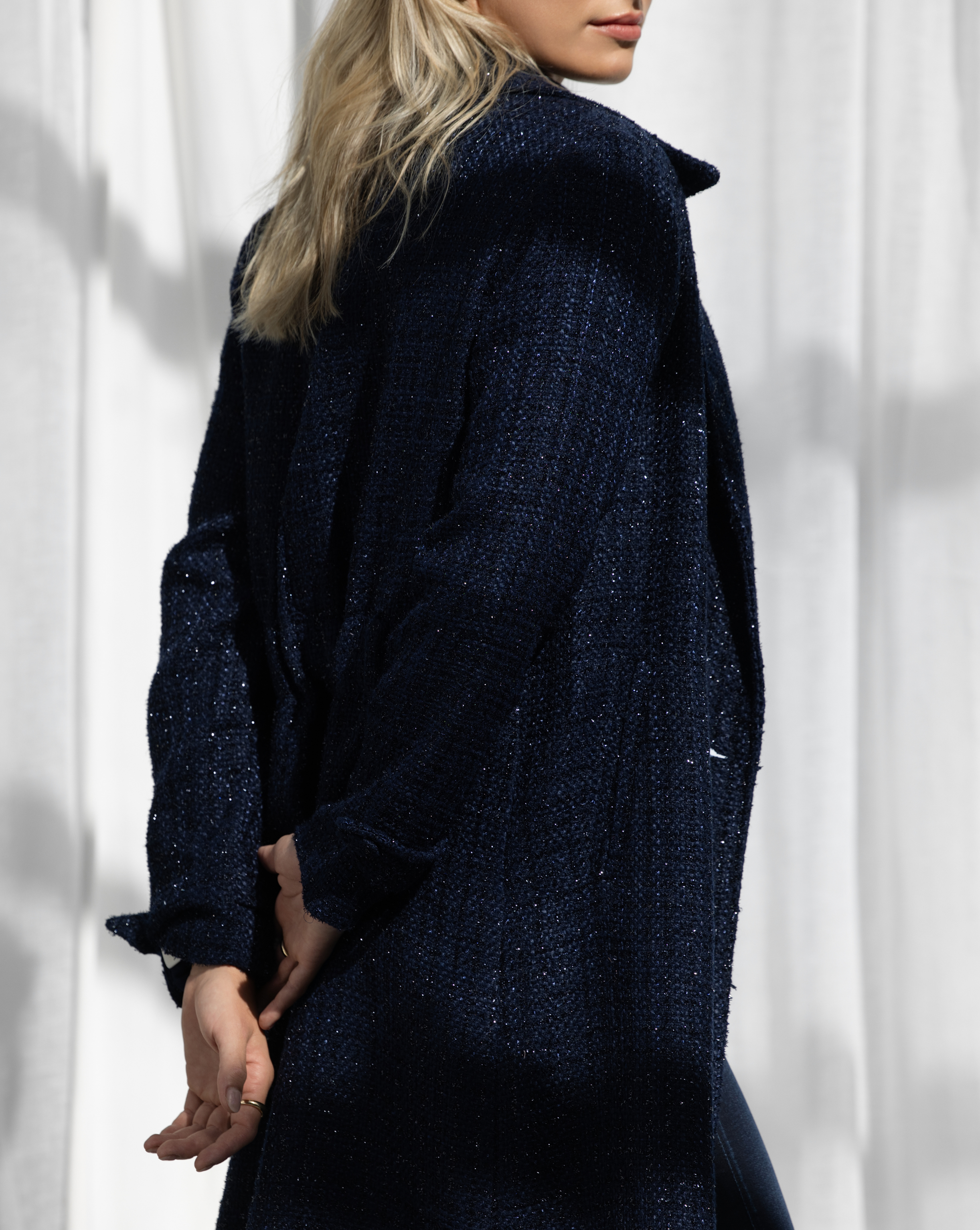 Vanya Coat | Navy