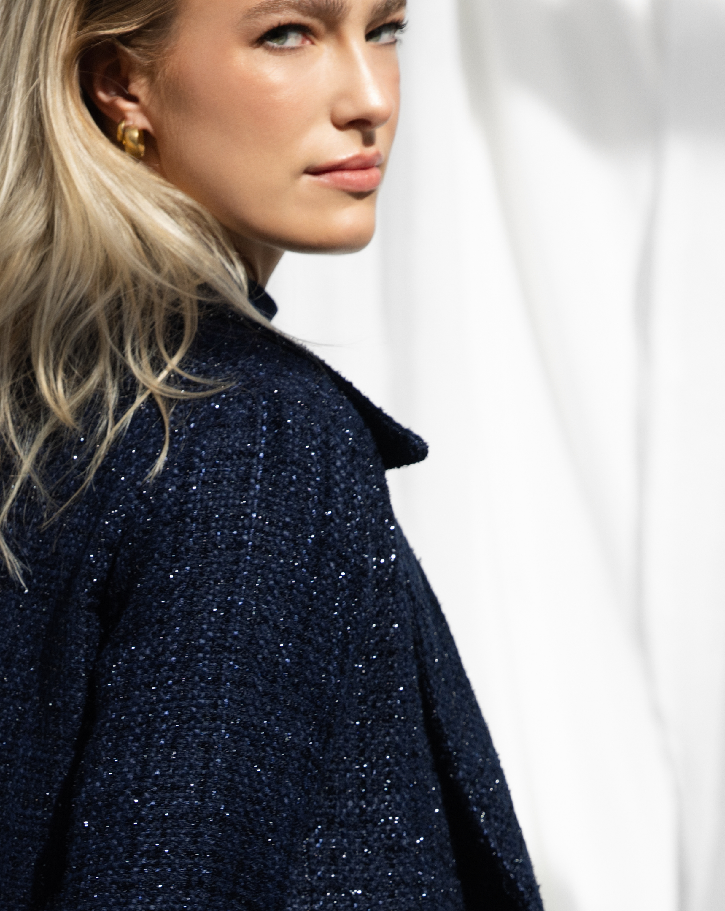 Vanya Coat | Navy
