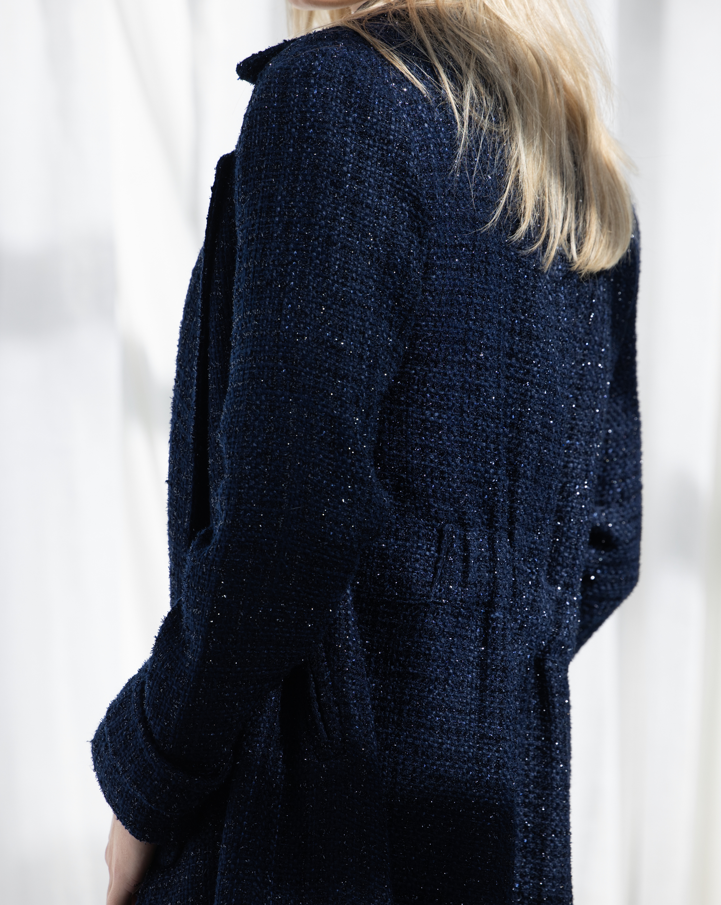 Vanya Coat | Navy