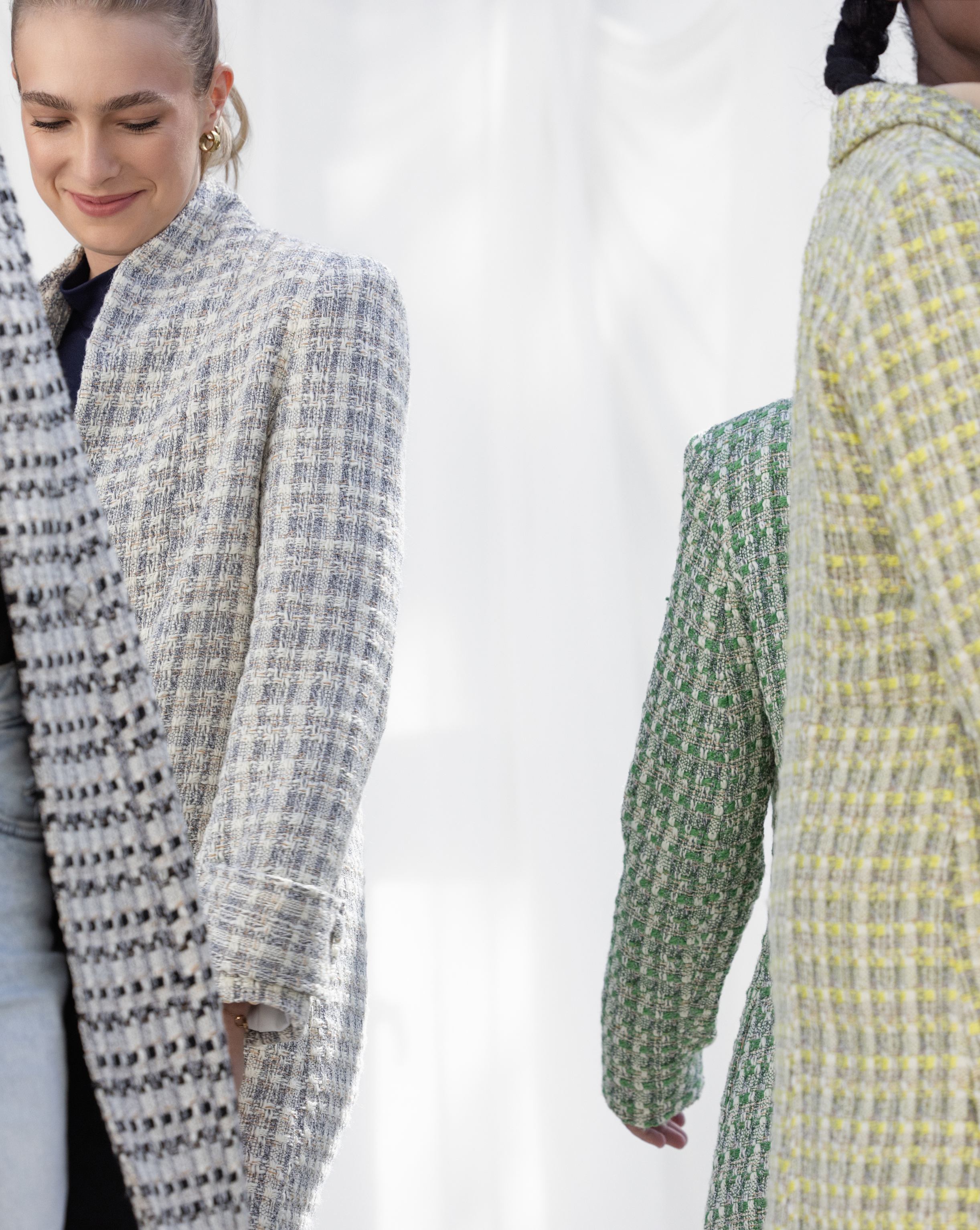 Kelly Coat | Yellow Bouclé (New 2025 Version)