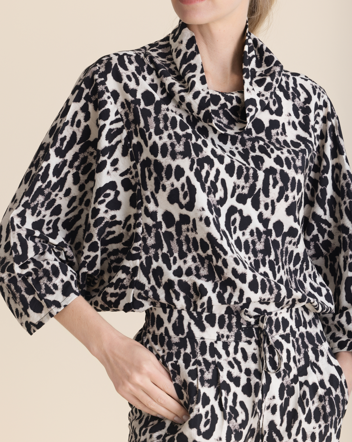 Caroline Top | Animal Print