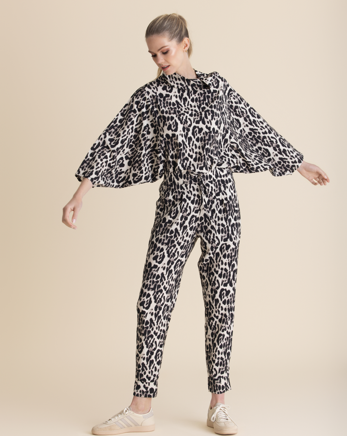 Caroline Top | Animal Print