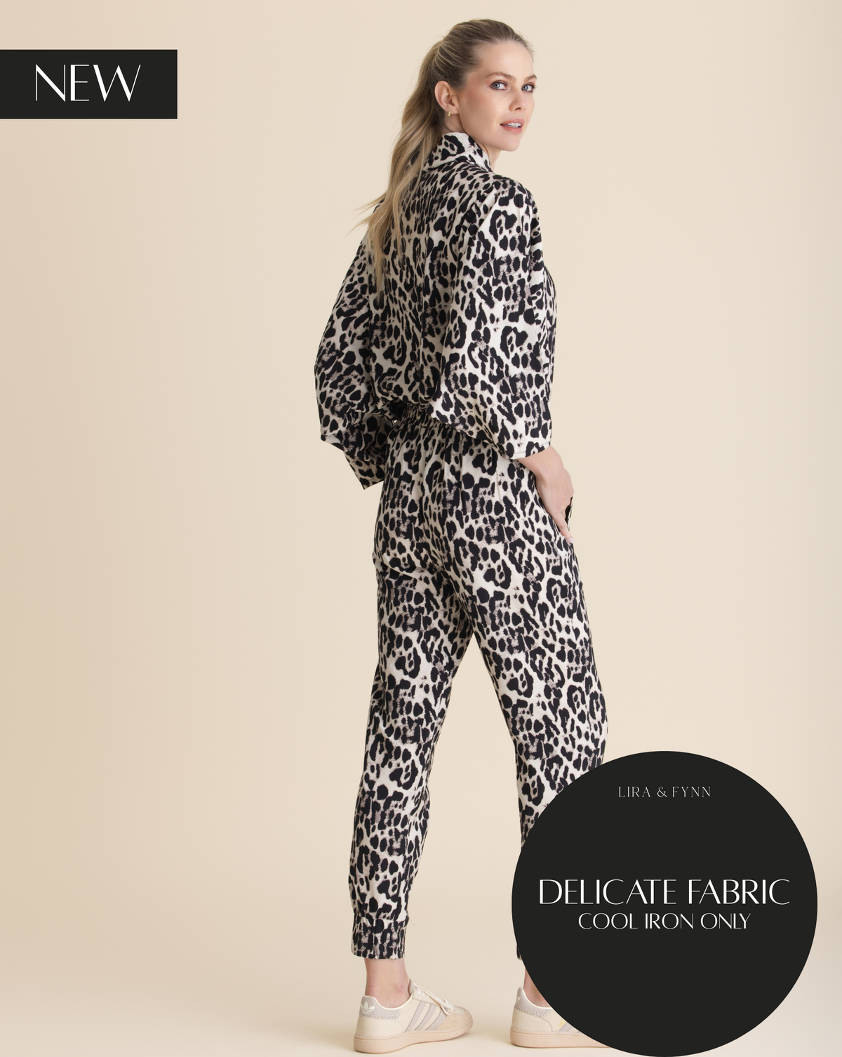 Caroline Top | Animal Print