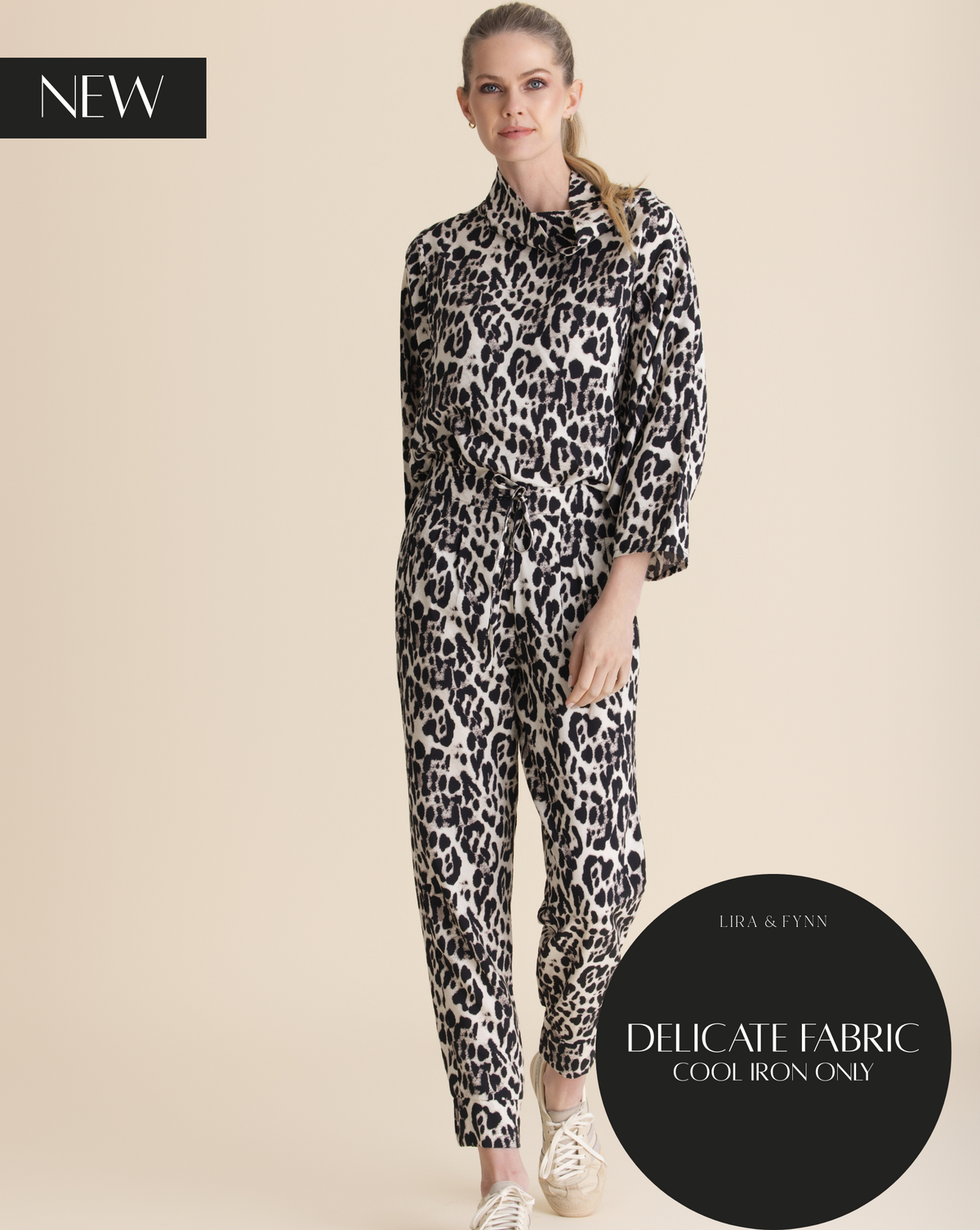 Caroline Top | Animal Print