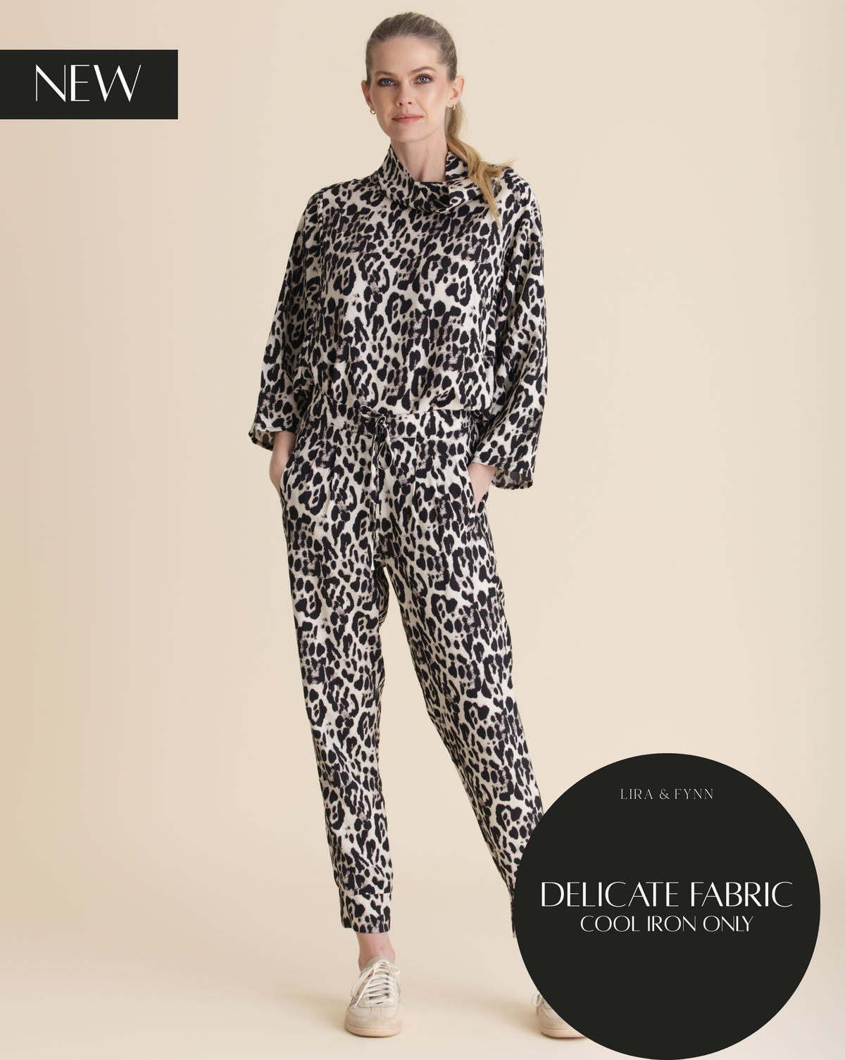 Caroline Top | Animal Print