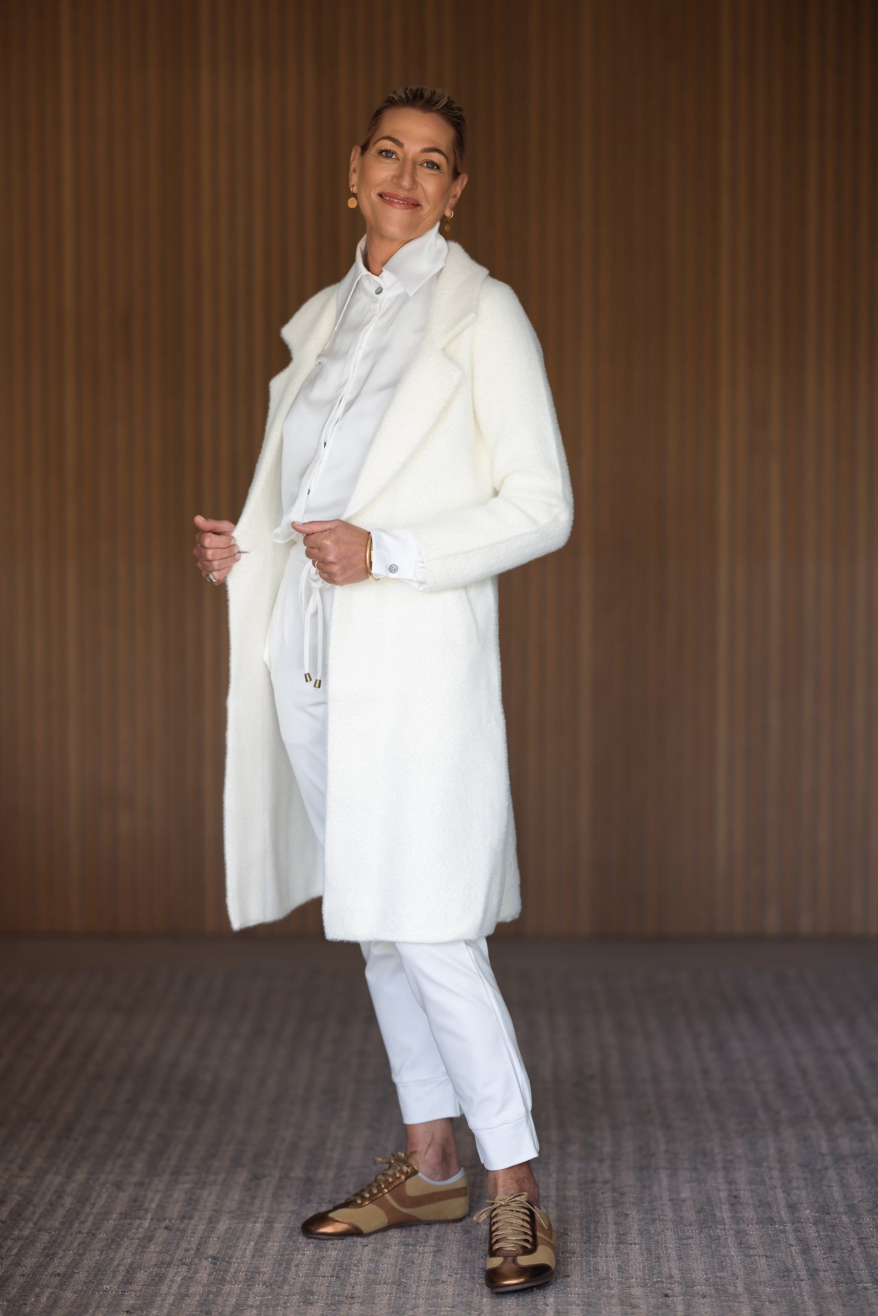Aspen Coat | Ivory Snow