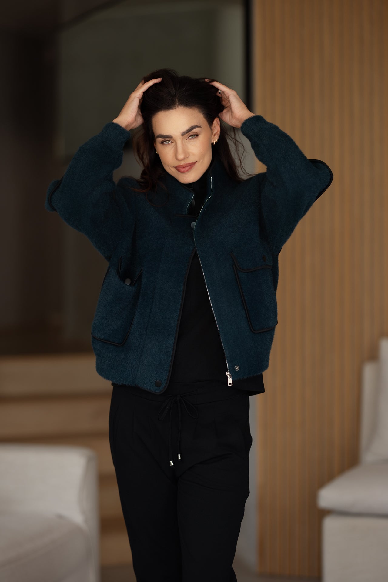 Berlin Bomber | Artic Teal Blue