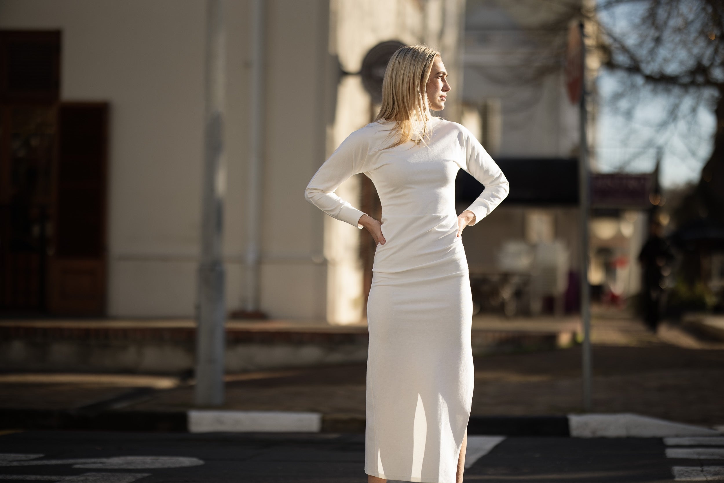Milano Dress | Ivory