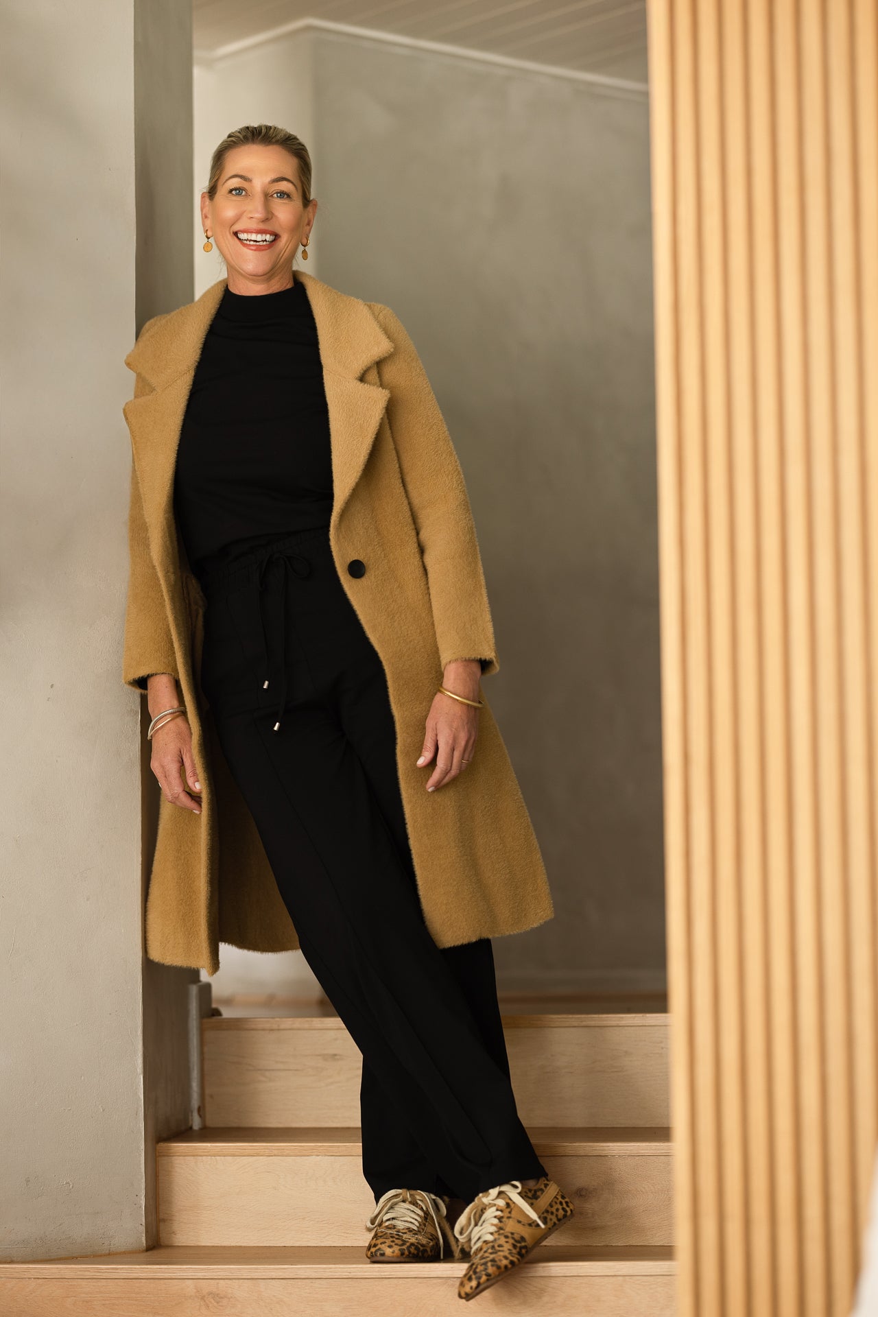 Aspen Coat | Sahara Camel – Lira & Fynn