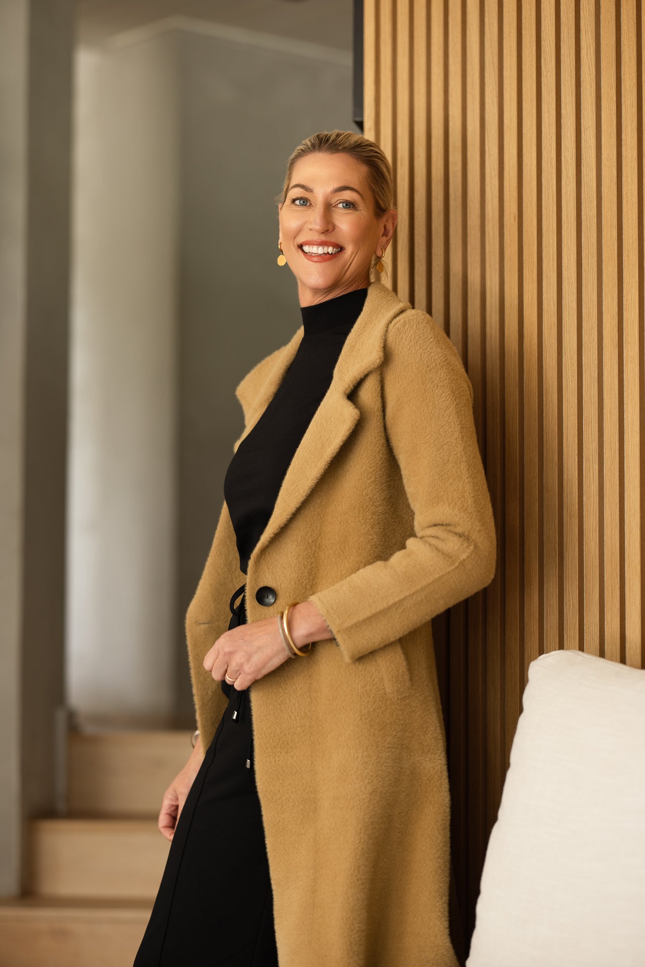 Aspen Coat | Sahara Camel
