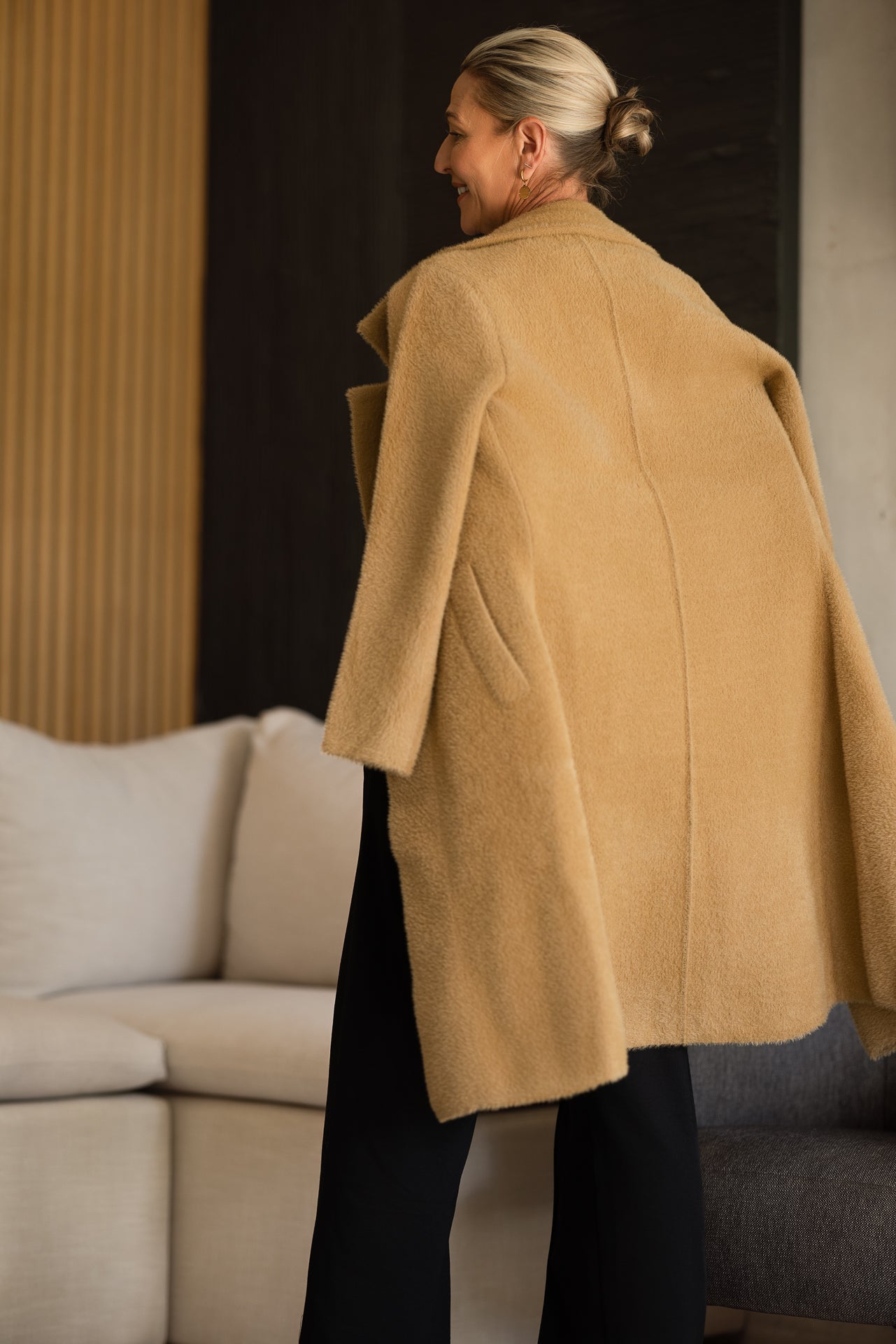 Aspen Coat | Sahara Camel