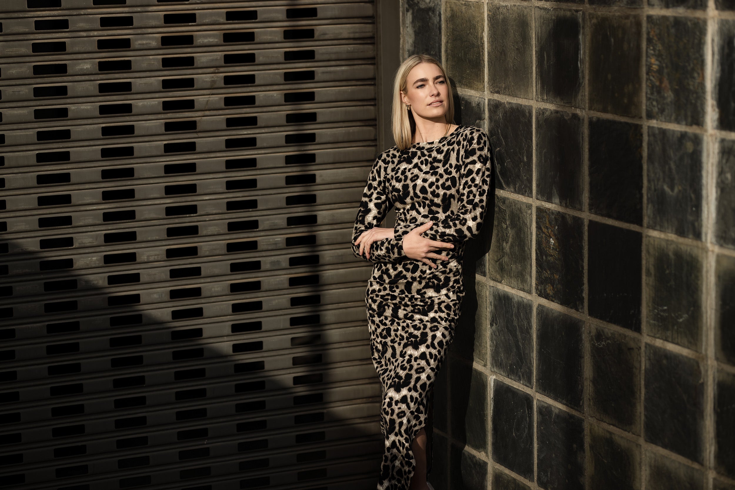 Milano Dress | Animal Print