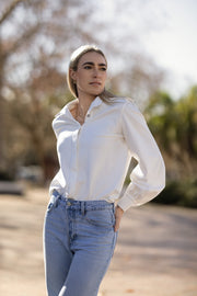 Classic Elle Shirt | Ivory