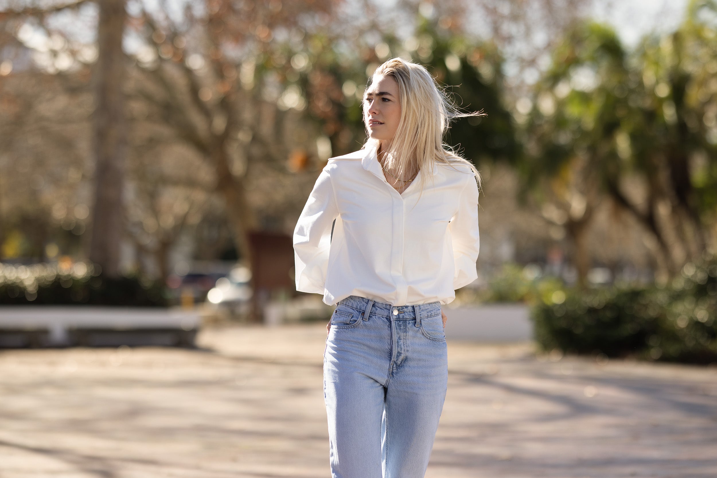 Classic Elle Shirt | Ivory