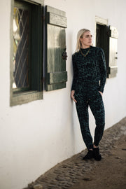 Jackson Jogger | Navy Animal Print
