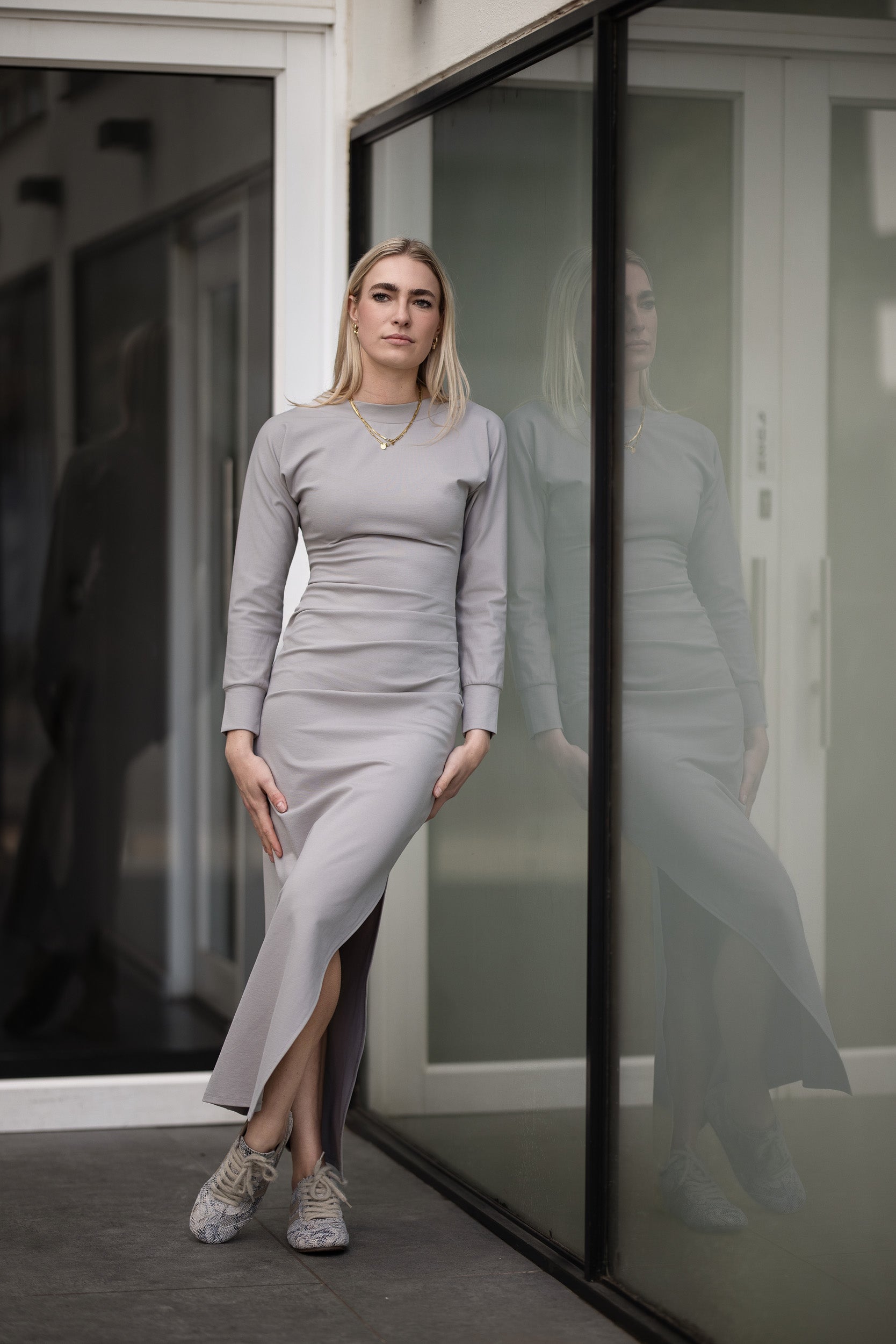 Milano Dress | Urban Taupe