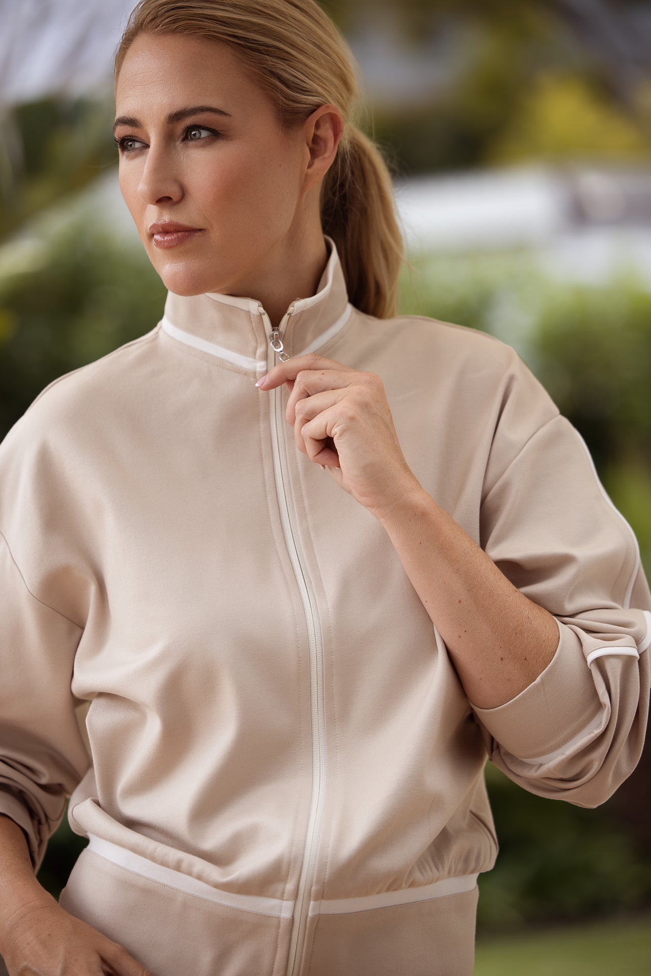 OSLO Bomber | Stone & Ivory