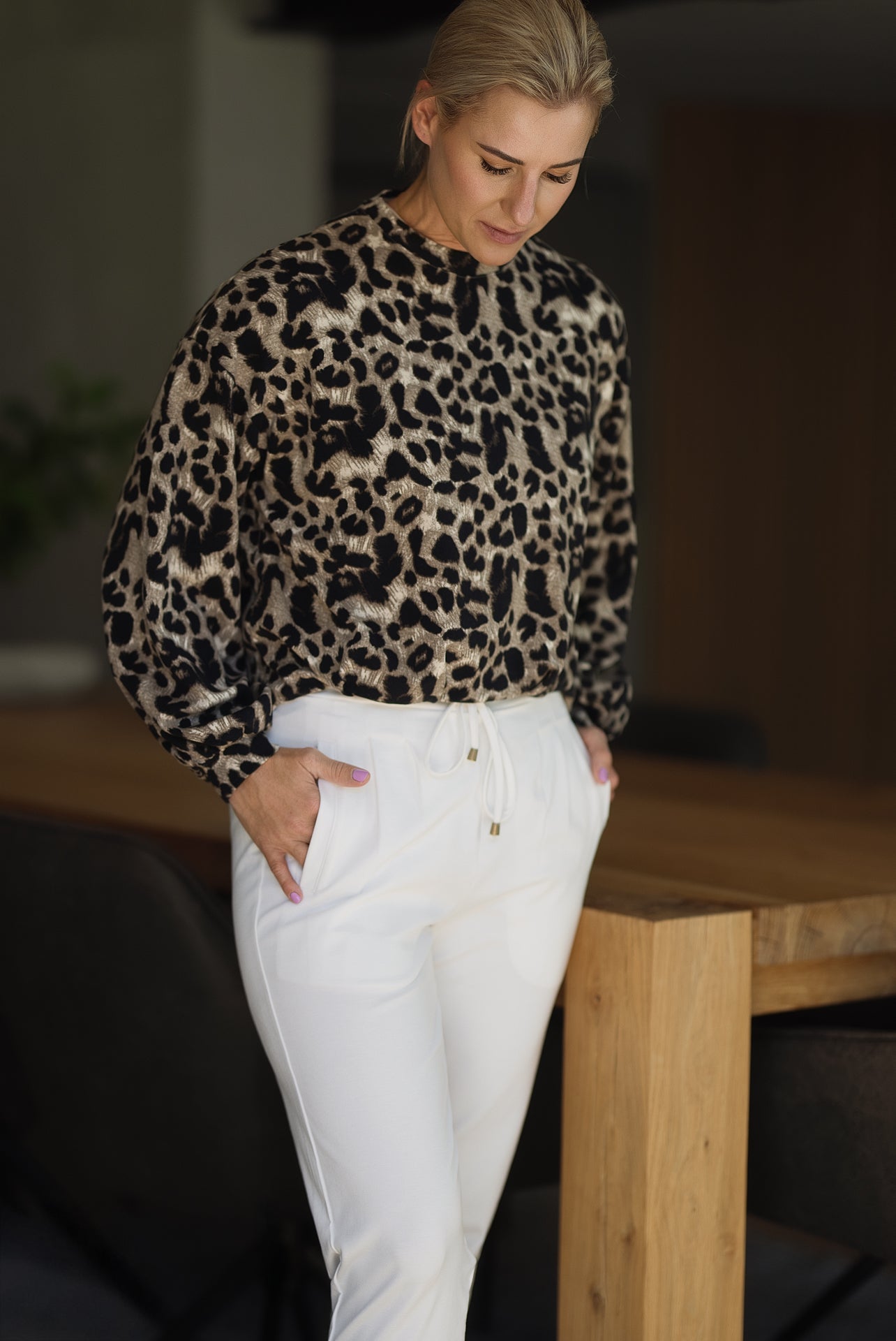 Maxine Jogger | Ivory
