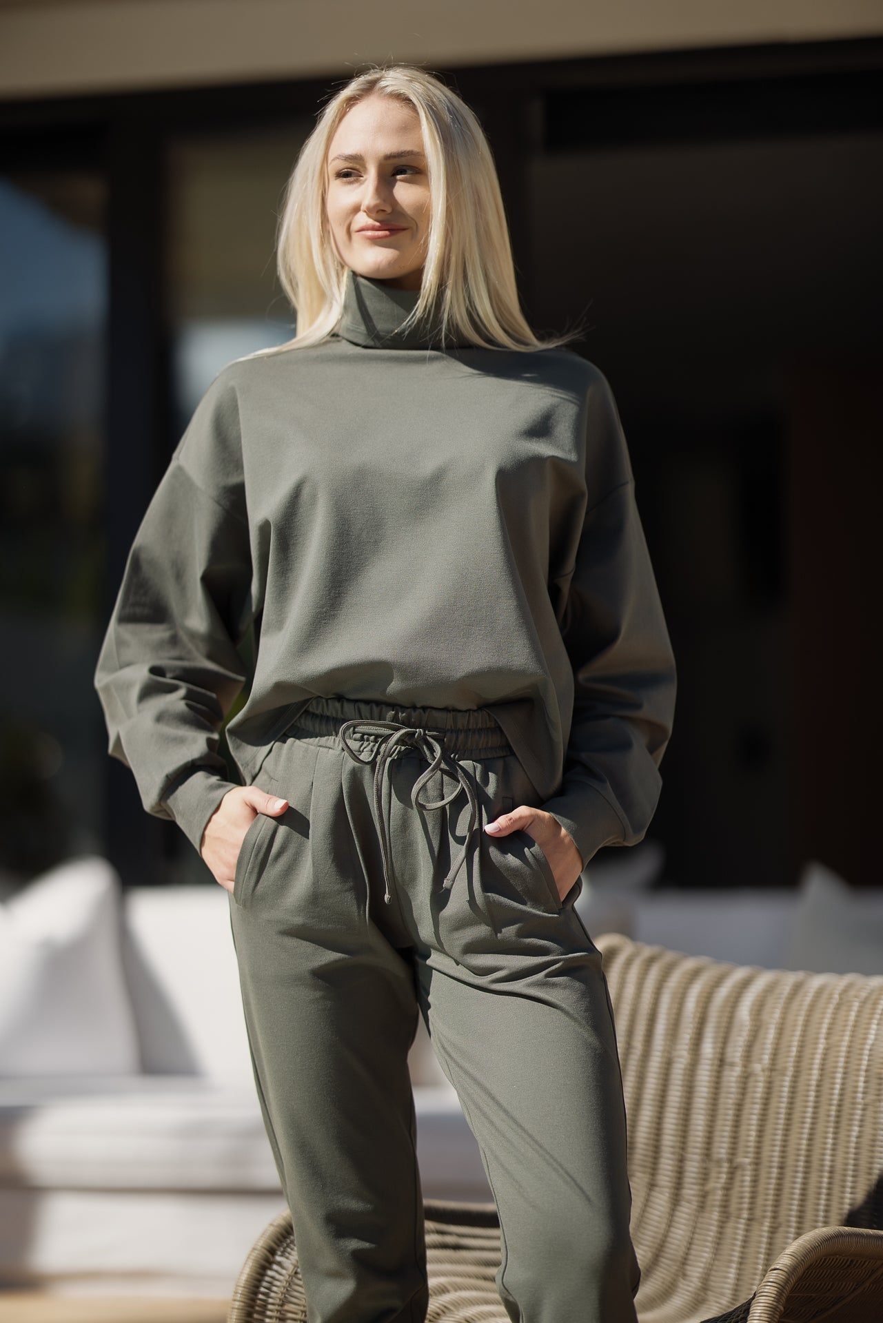 Oversized Orlando Top | Forest Green