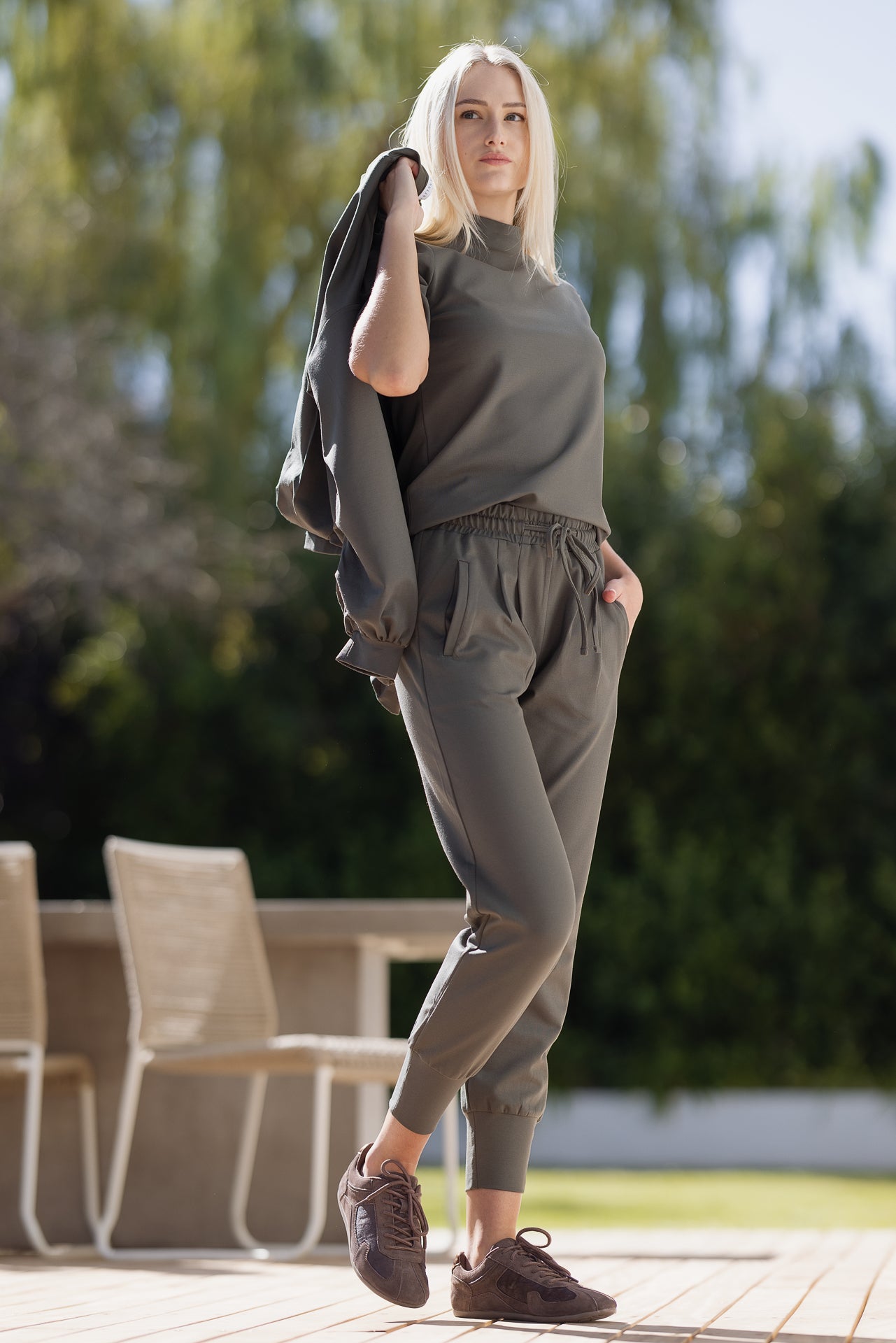 Jackson Jogger | Major Brown