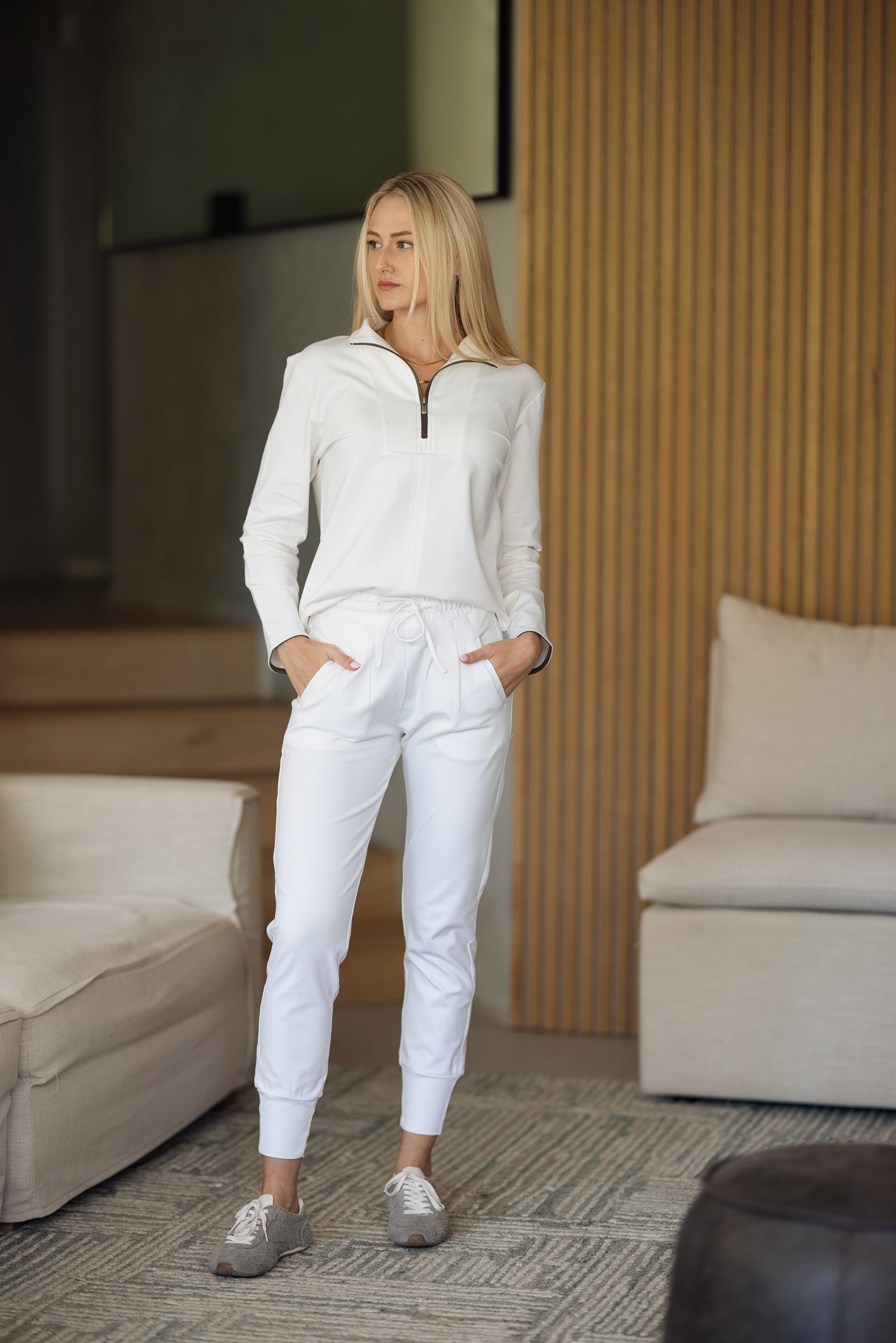 Jackson Jogger | Ivory
