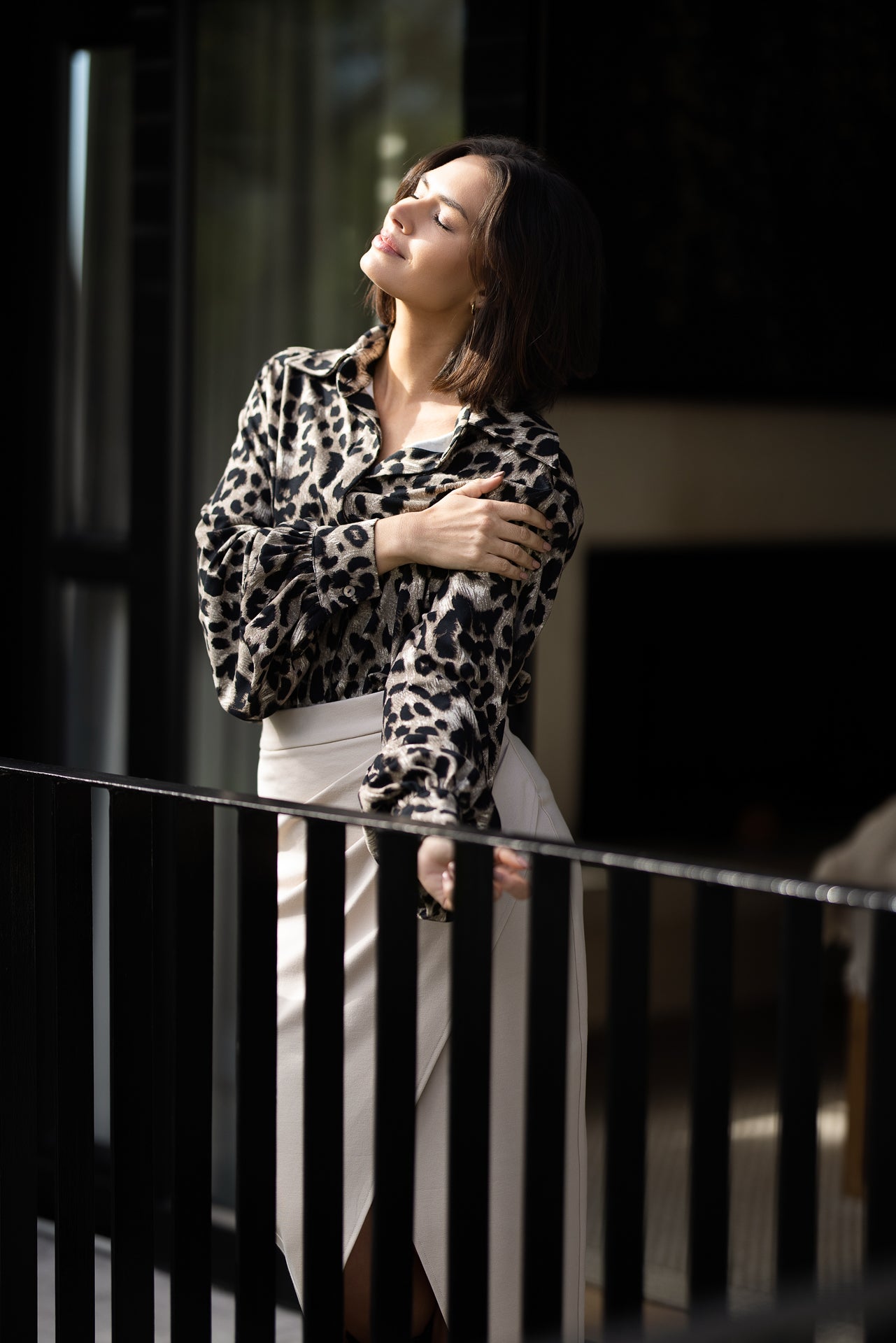 Classic Elle Shirt | Animal Print