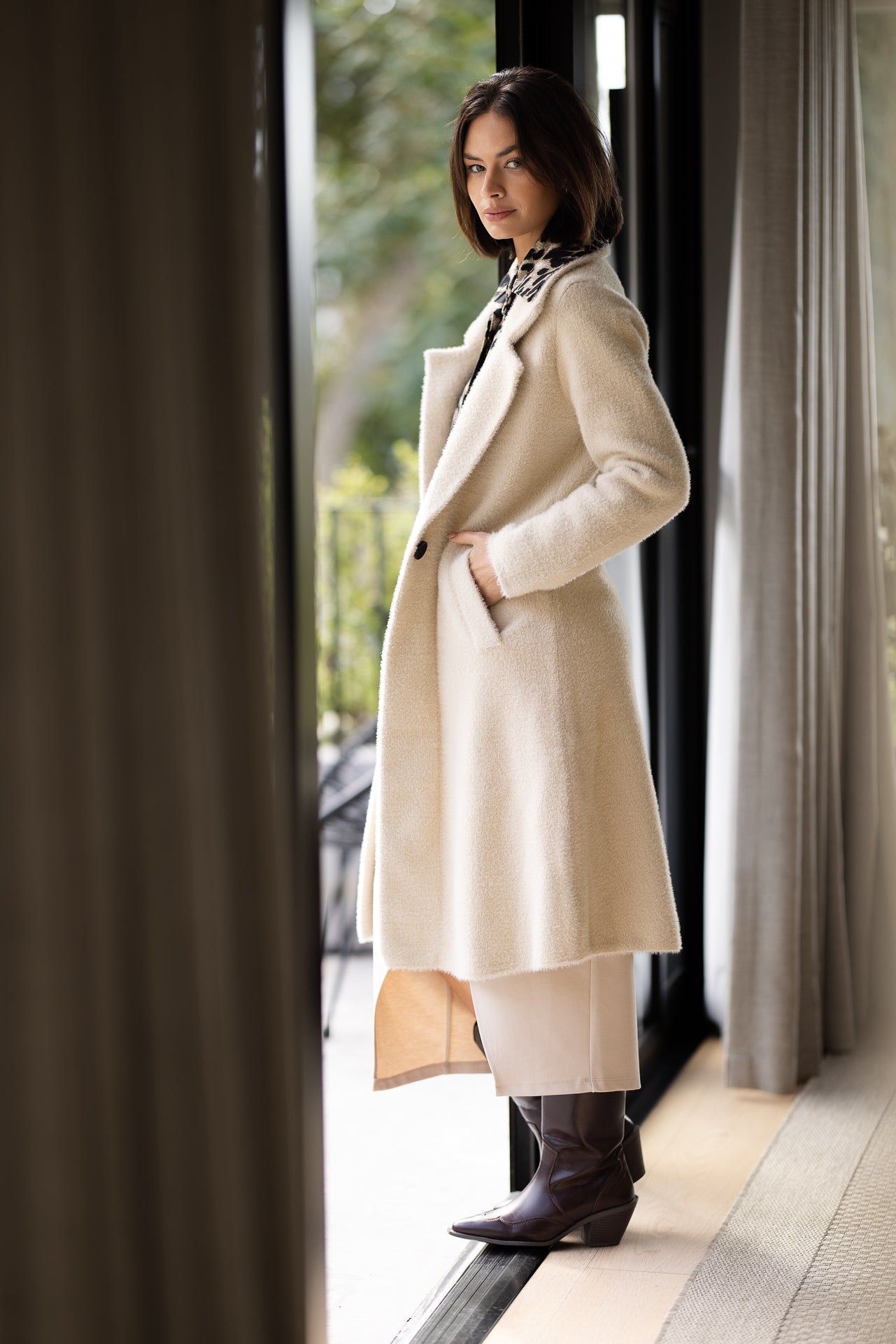 Aspen Coat | Soft Dune