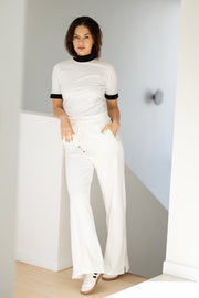 Lana Palazzo Pants | Ivory