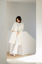 Aspen Coat | Ivory Snow