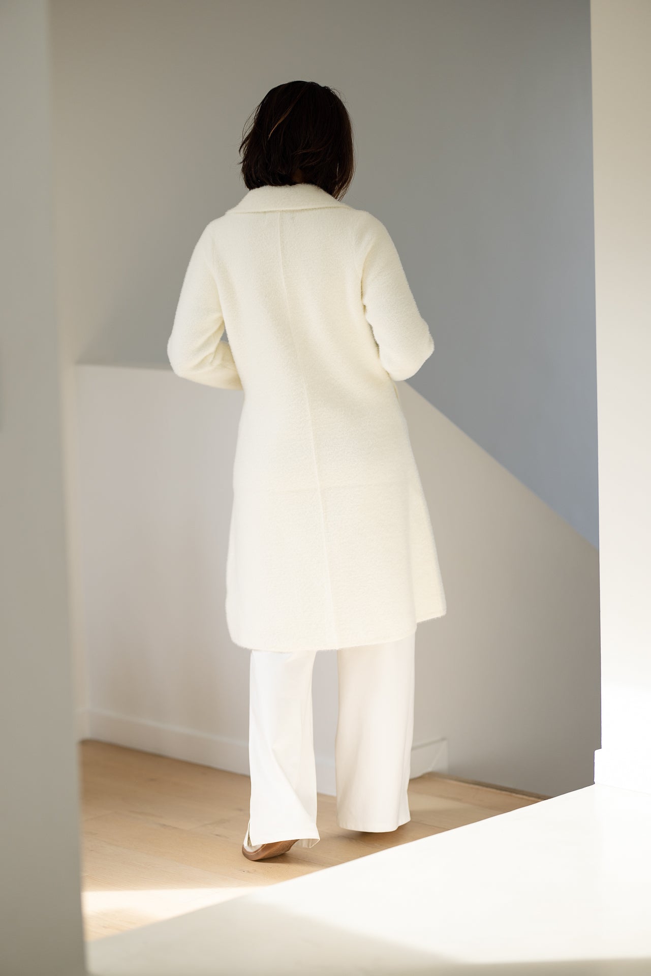 Aspen Coat | Ivory Snow