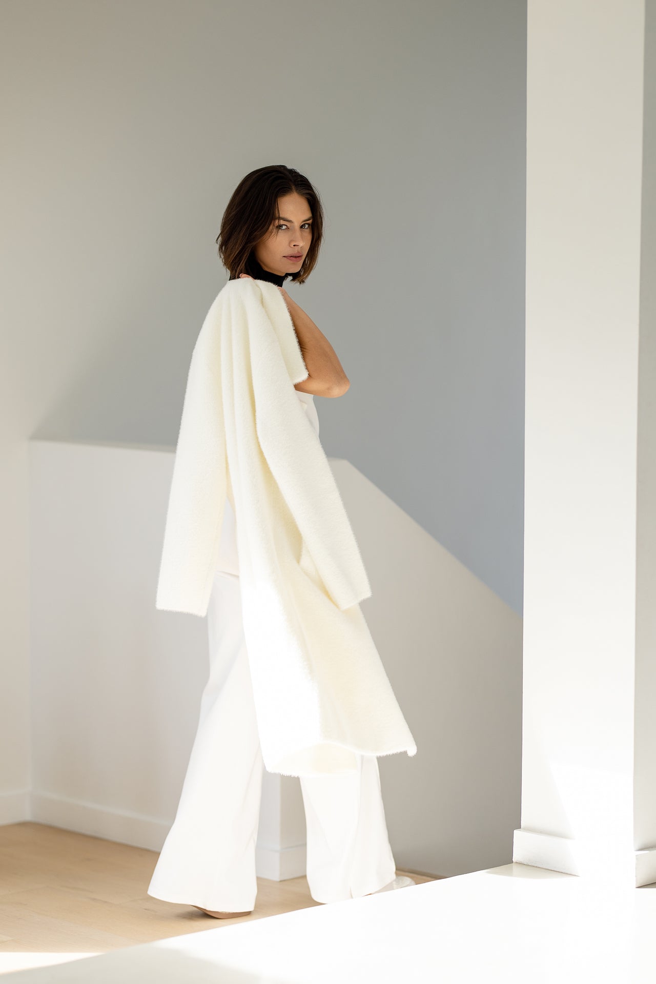 Aspen Coat | Ivory Snow