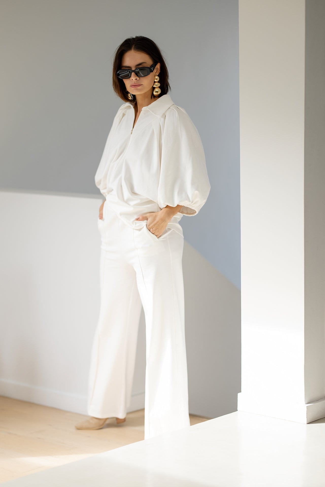 Monaco Top | Ivory