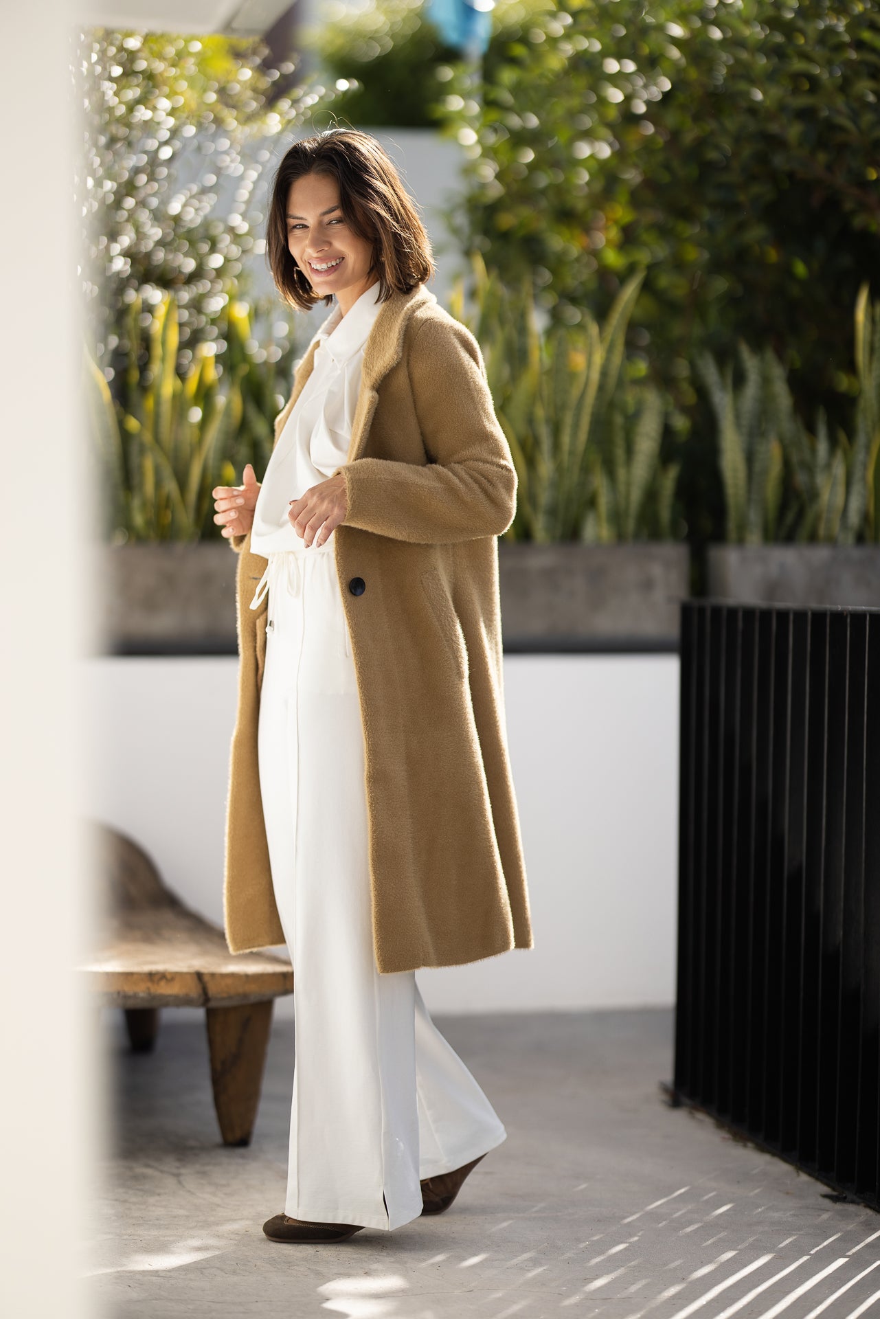 Aspen Coat | Sahara Camel