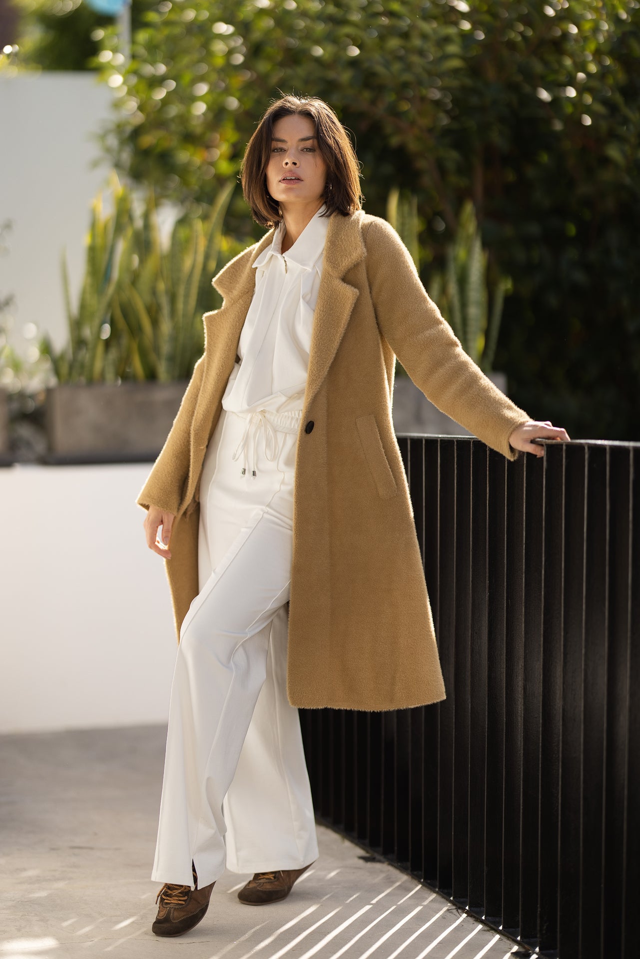 Aspen Coat | Sahara Camel