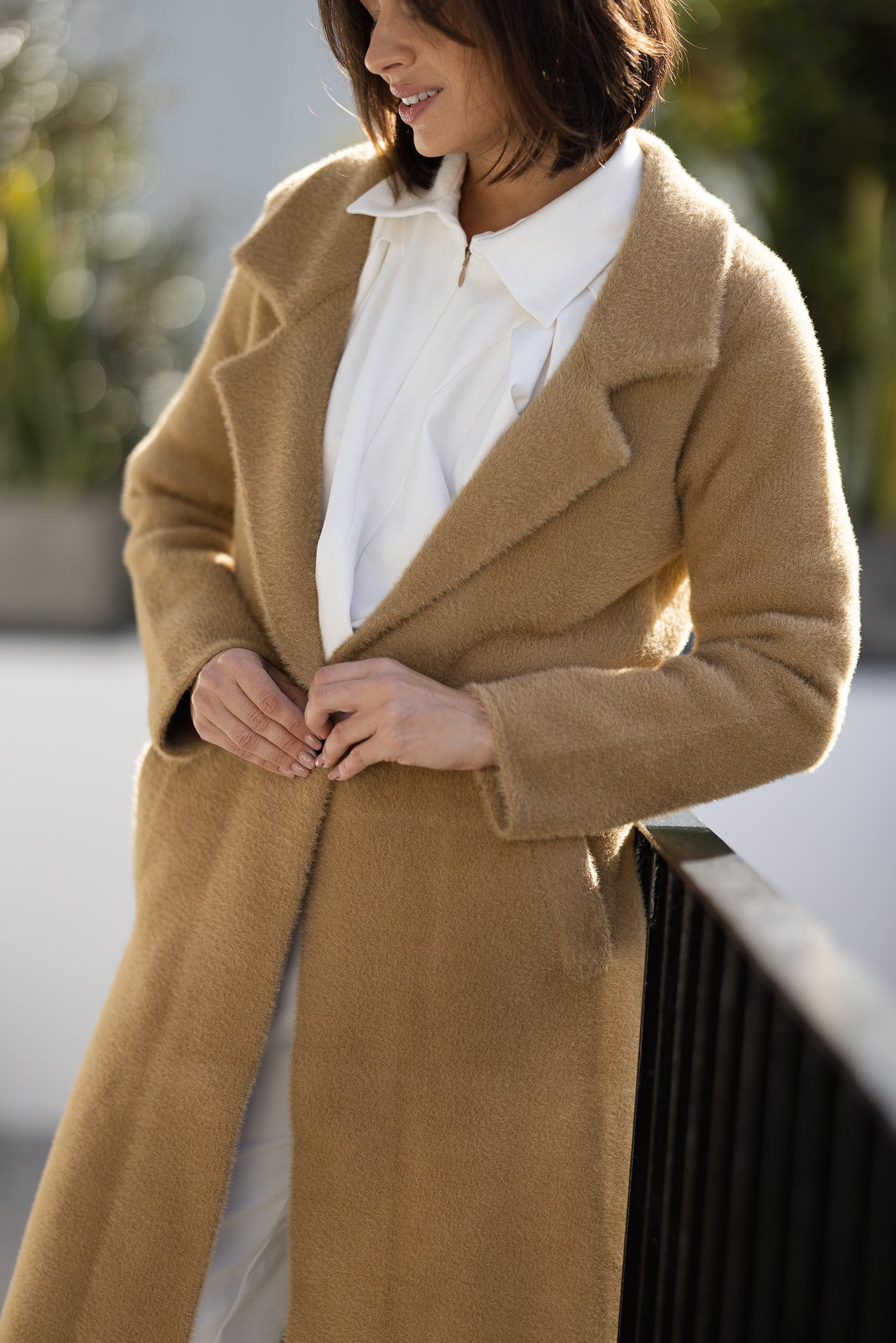 Aspen Coat | Sahara Camel