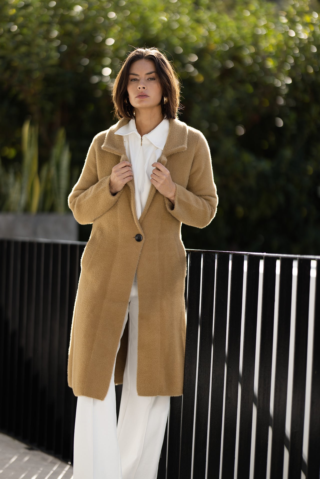Aspen Coat | Sahara Camel