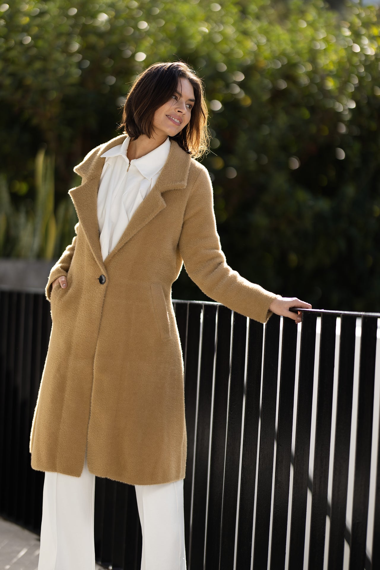 Aspen Coat | Sahara Camel