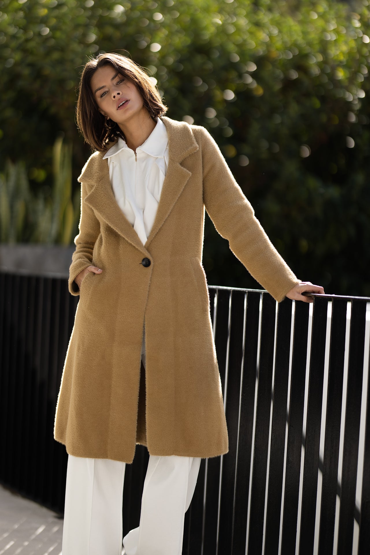 Aspen Coat | Sahara Camel