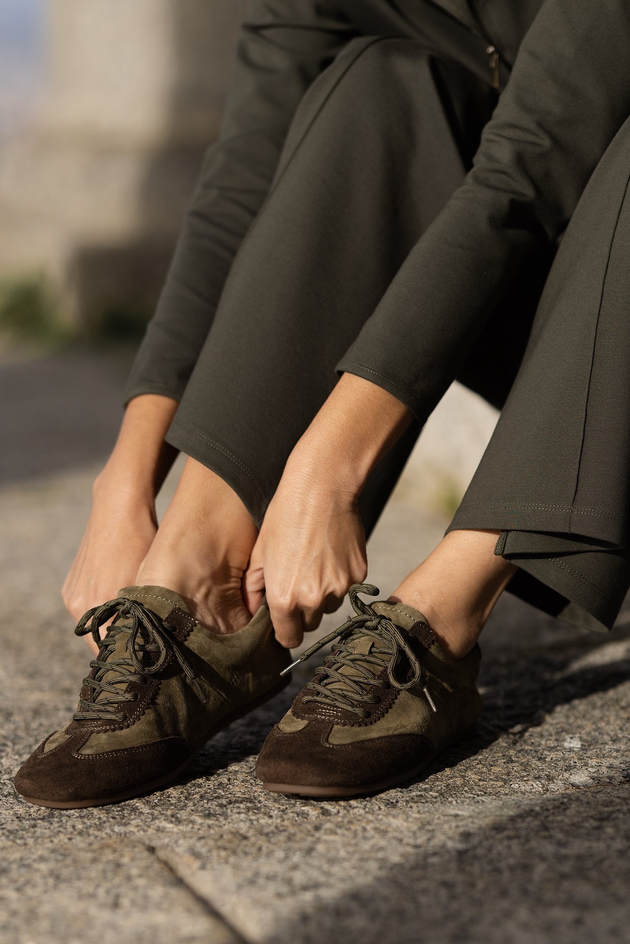 Marbella Sneaker | Olive